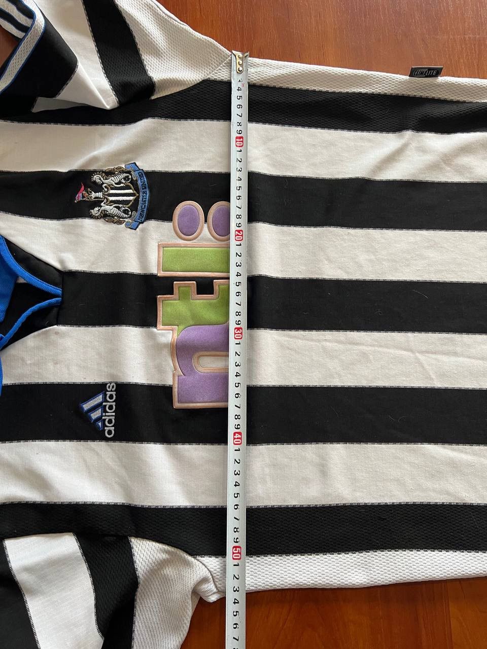 Adidas 2000/01 NEWCASTLE UNITED HOME SOCCER JERSEY FOOTBALL SHIRT L Size US L / EU 52-54 / 3 - 22 Thumbnail