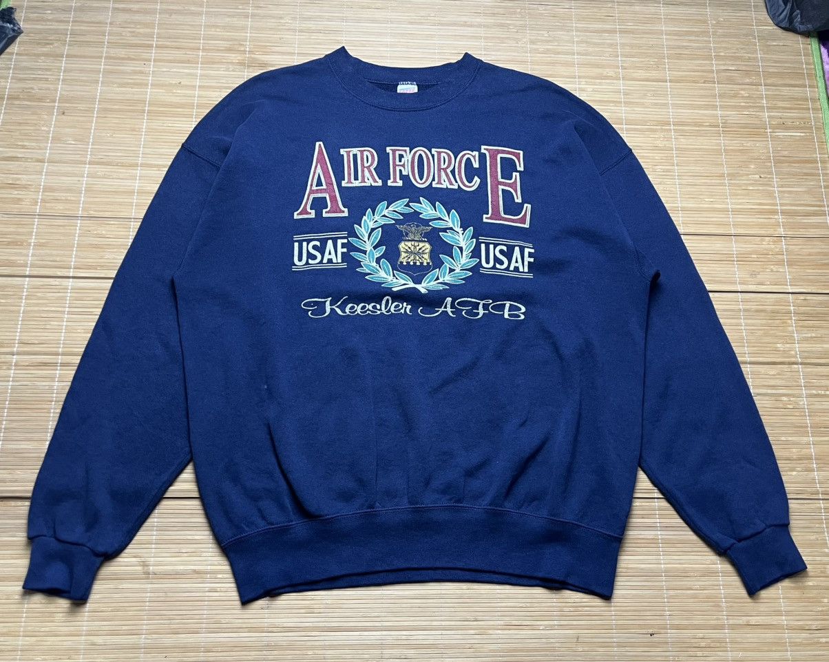 Vintage Vintage Us Air Force sweatshirt Size US XL / EU 56 / 4 - 1 Thumbnail