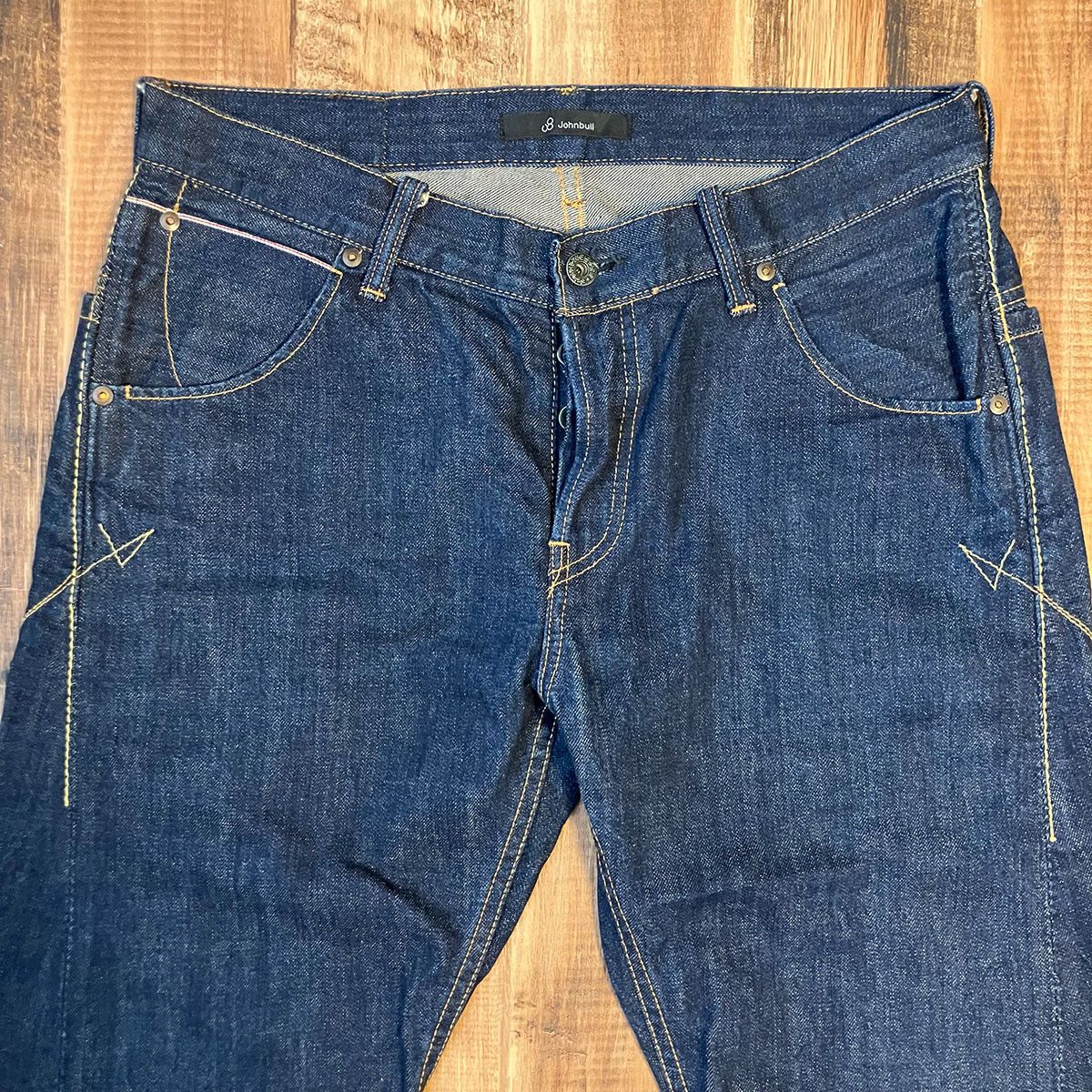 Johnbull JOHNBULL 11402 W33XL34 Twist Selvedge Jeans Size US 33 - 5 Thumbnail