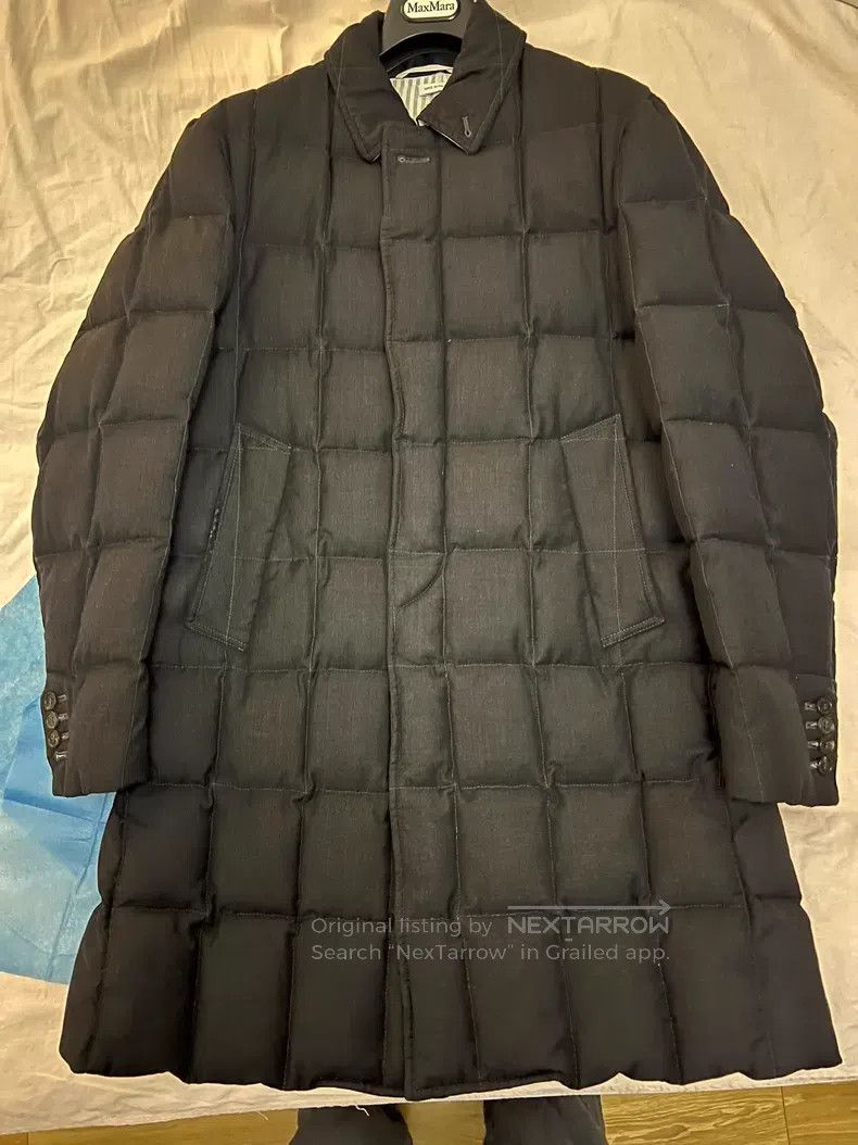 Thom Browne Thom Browne Wool Fabric Slim Fit Mid-Length Down Jacket, B Size US M / EU 48-50 / 2 - 2 Thumbnail