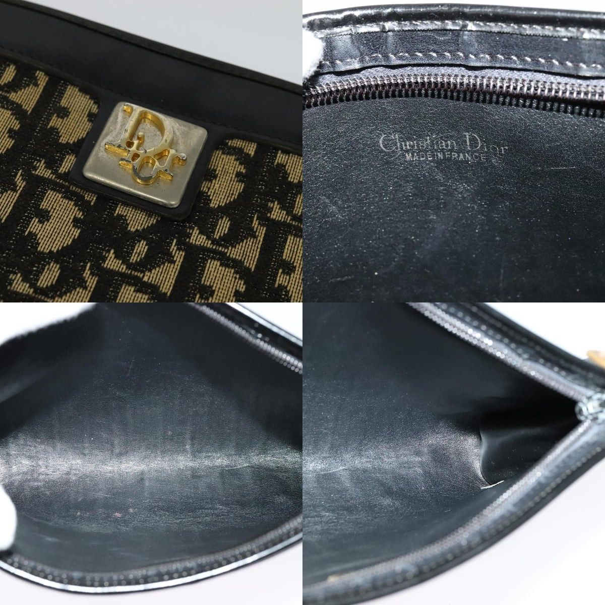 Dior DIOR Shoulder Bag Navy Gold Size ONE SIZE - 11 Thumbnail