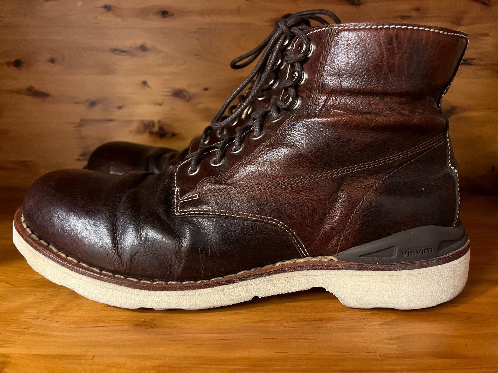 Visvim Virgil KNGR-FOLK 1st Kangaroo Leather 10 Complete Accessorie Size US 10 / EU 43 - 1 Thumbnail