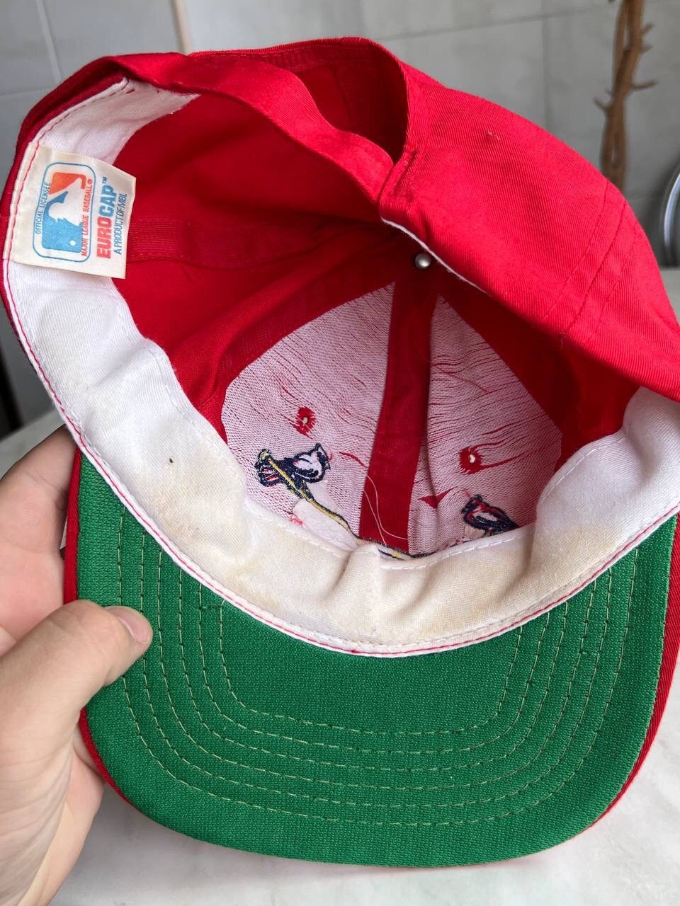 MLB Vintage 90s St. Louis Cardinals Hat Cap MLB Baseball Hype Size ONE SIZE - 6 Thumbnail