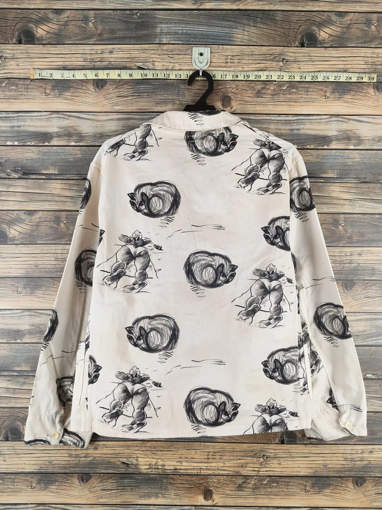Kapital DL Kapital Beige cardigan Button Up Shirts #46-027T Size US M / EU 48-50 / 2 - 11 Thumbnail