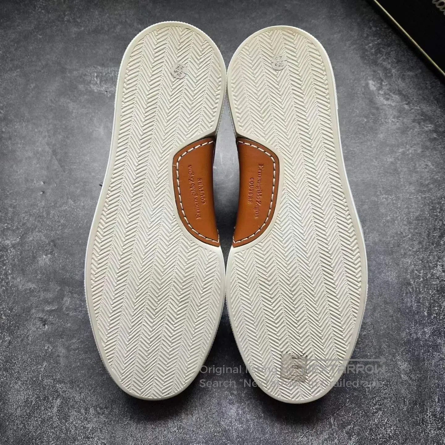 Ermenegildo Zegna ZEGNA XXX Brown White Sneakers. Size US 8.5 / EU 41-42 - 7 Thumbnail
