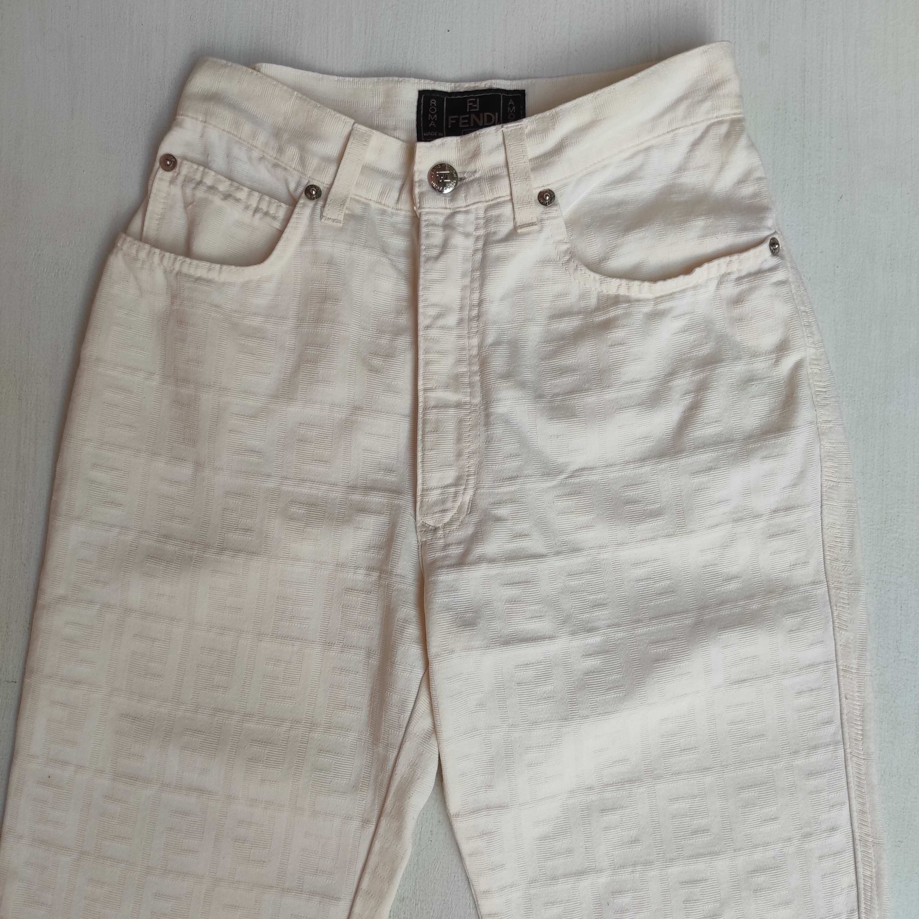 Fendi Fendi Monogram Pant Size 25" / US 0 / IT 36 - 3 Thumbnail