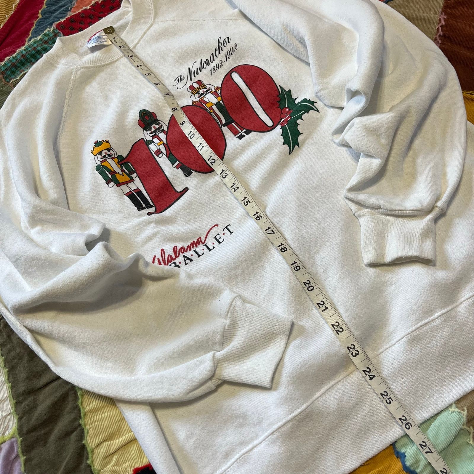 Hanes Vintage 1992 ‘The Nutcracker’ 100 Year Anniversary Crewneck Size US L / EU 52-54 / 3 - 4 Thumbnail