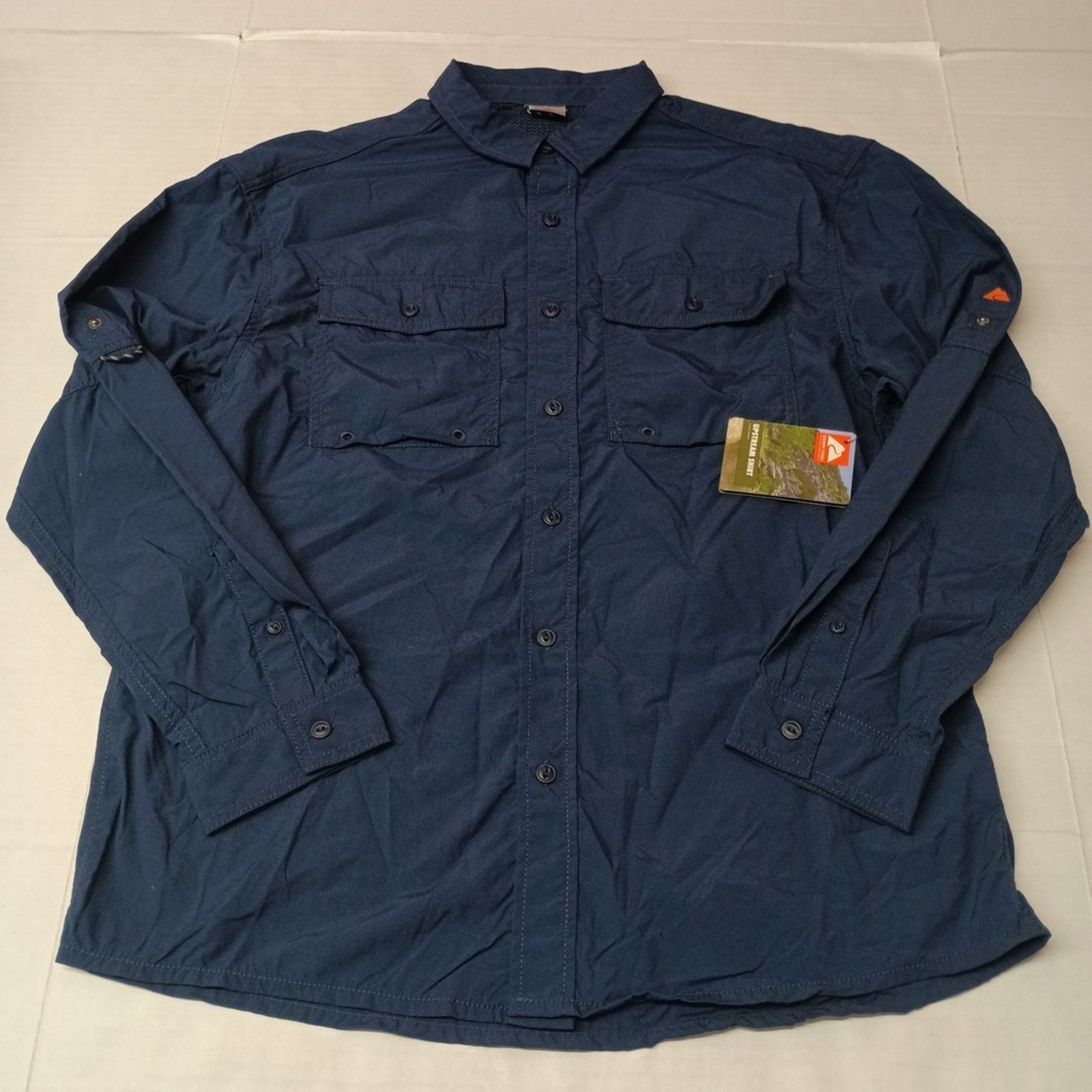 Other Ozark Trail Upstream Shirt Mens M Blue Vented Fishing UPF 50 Size US M / EU 48-50 / 2 - 1 Thumbnail
