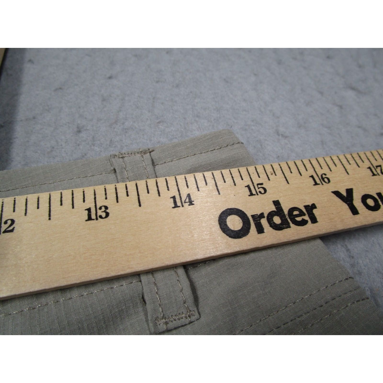 Vintage KUHL Womens Gray SKINNY HORIZN Pants - polyester Chino 6 Regular Adult Womens 30x30 Gray Bohemian Outdoor Travel Workwear Pockets Lightweight Stretch Size 28" / US 6 / IT 42 - 7 Thumbnail