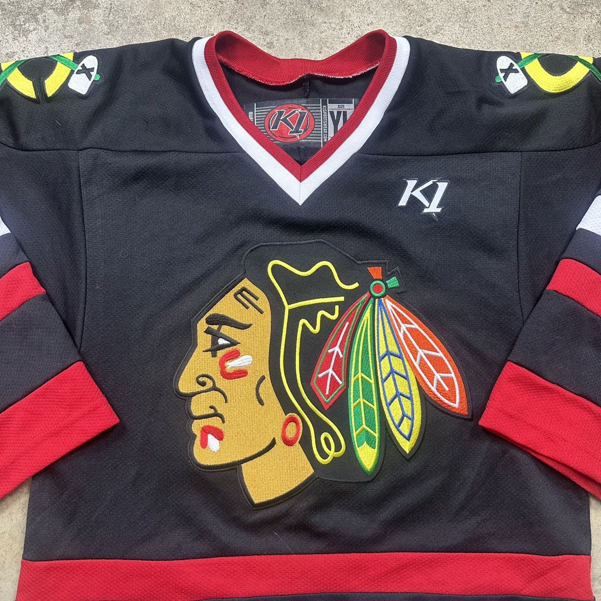NHL Vintage K1 NHL Chicago Blackhawks Hockey Jersey Size Youth L Size US XS / EU 42 / 0 - 2 Thumbnail