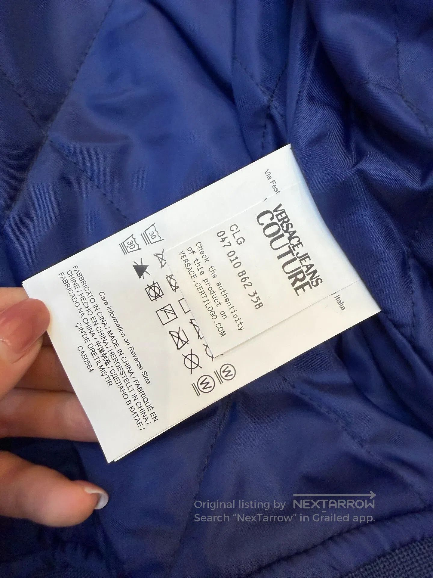 Versace Versace Jeans Couture Men's Jacket. Size US M / EU 48-50 / 2 - 8 Thumbnail