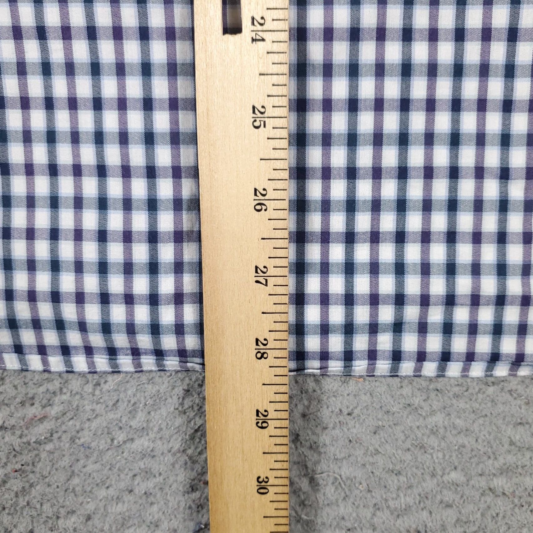 Lucky Brand Lucky Brand Shirt Mens Large Blue Check Button-Up Short Sleeve Casual Cotton Blend Regular Size US L / EU 52-54 / 3 - 4 Thumbnail