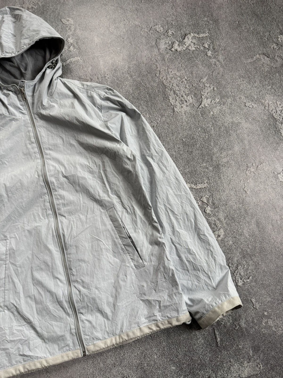 Designer × Reiss Reiss M nylon zip hooded jacket light longsleeve windbreaker Size US M / EU 48-50 / 2 - 6 Thumbnail