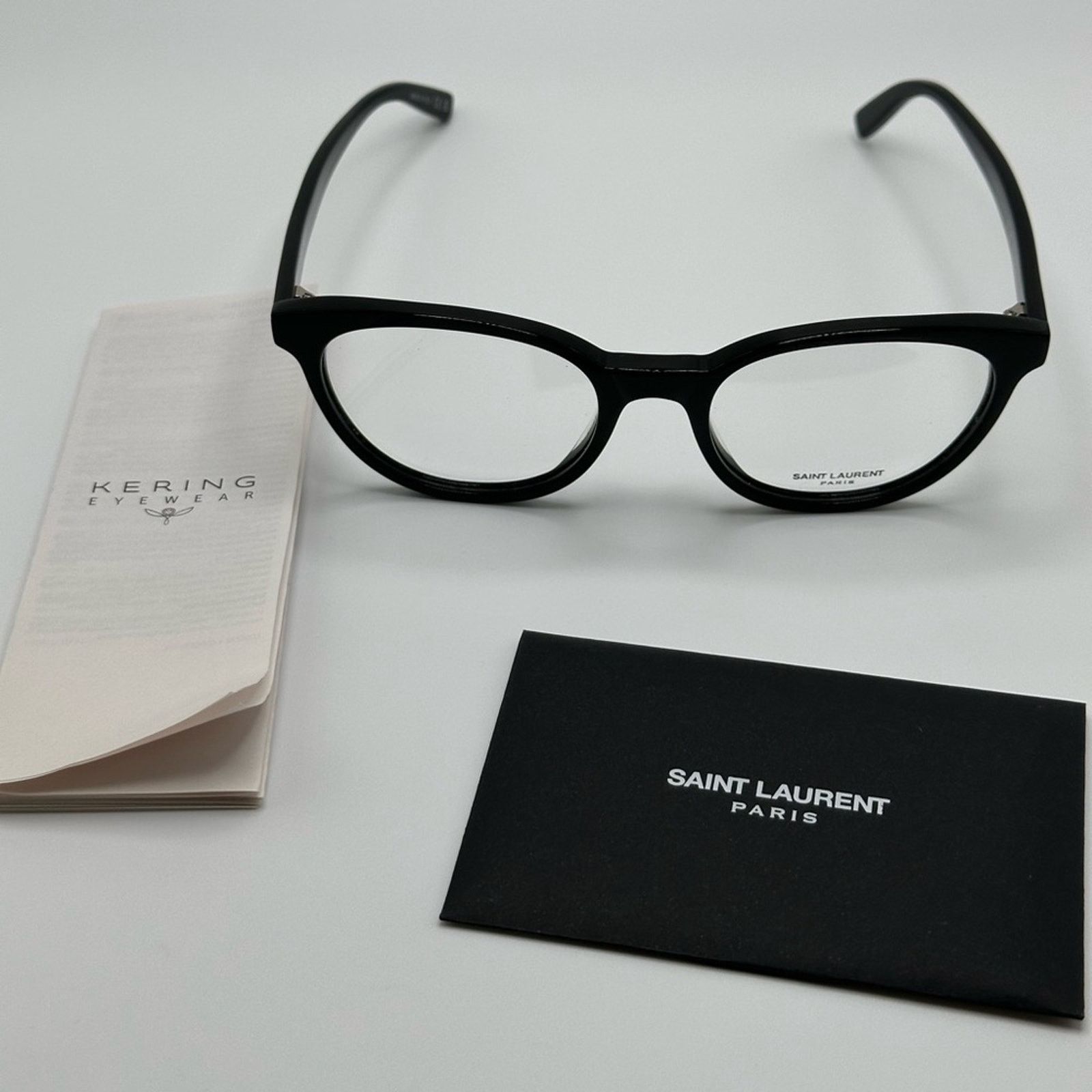 Yves Saint Laurent NEW SAINT LAURENT SL 589 001 Black/Transparent Women Size ONE SIZE - 12 Thumbnail