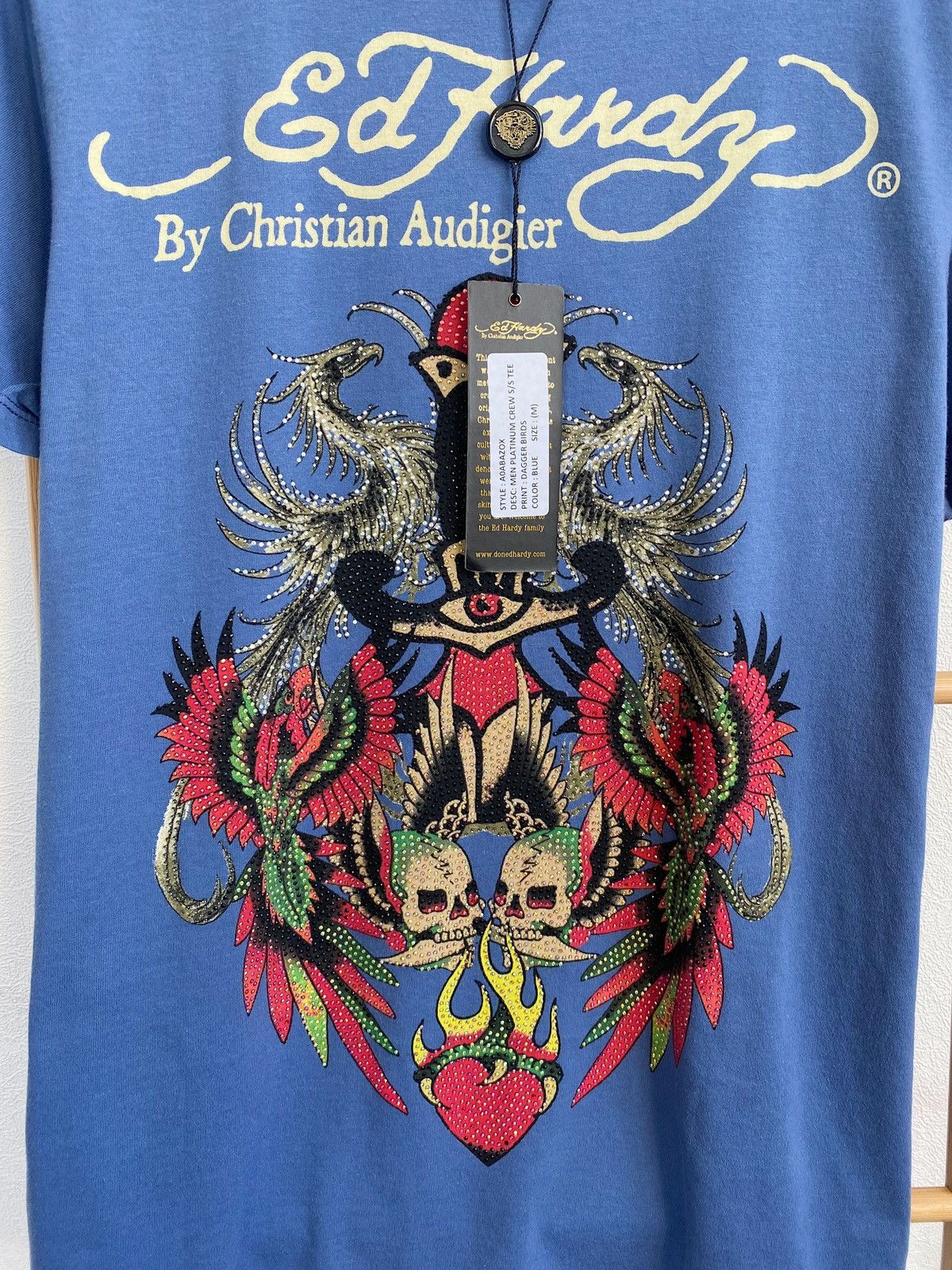 Ed Hardy Ed Hardy Dagger Birds t-shirt made in USA Size US M / EU 48-50 / 2 - 10 Thumbnail