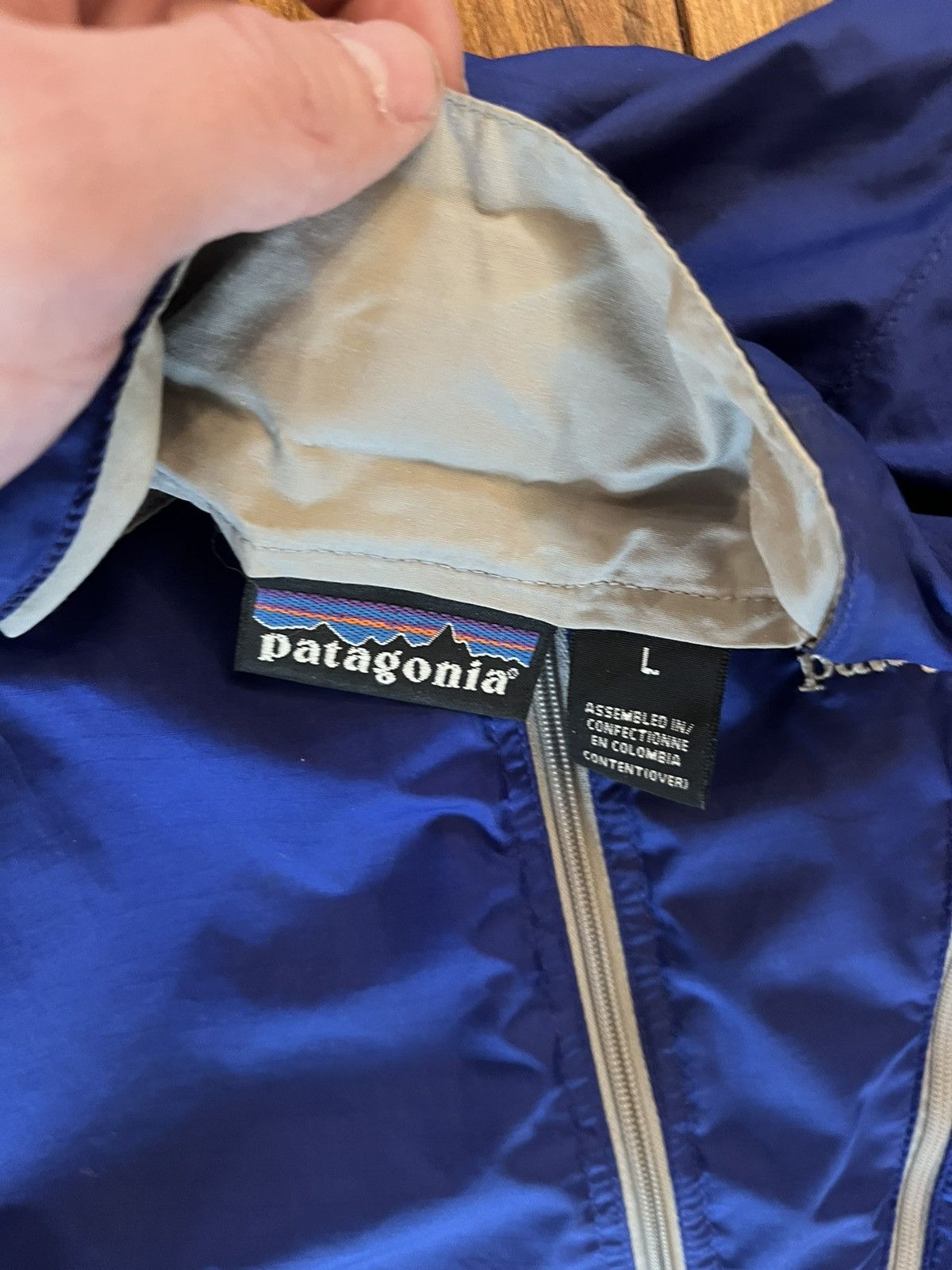 Patagonia × Vintage Vintage Patagonia windbreaker Size US L / EU 52-54 / 3 - 3 Thumbnail