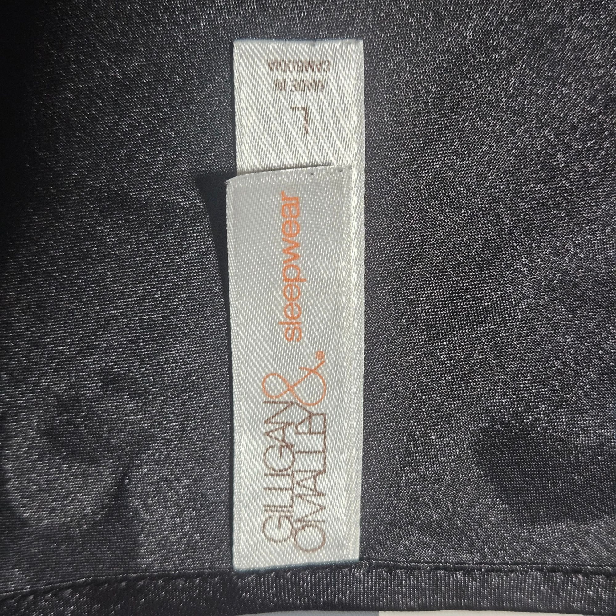Other Gilligan & O’Malley Women’s Black Satin Cami L Lace Trim Whi Size L / US 10 / IT 46 - 4 Thumbnail