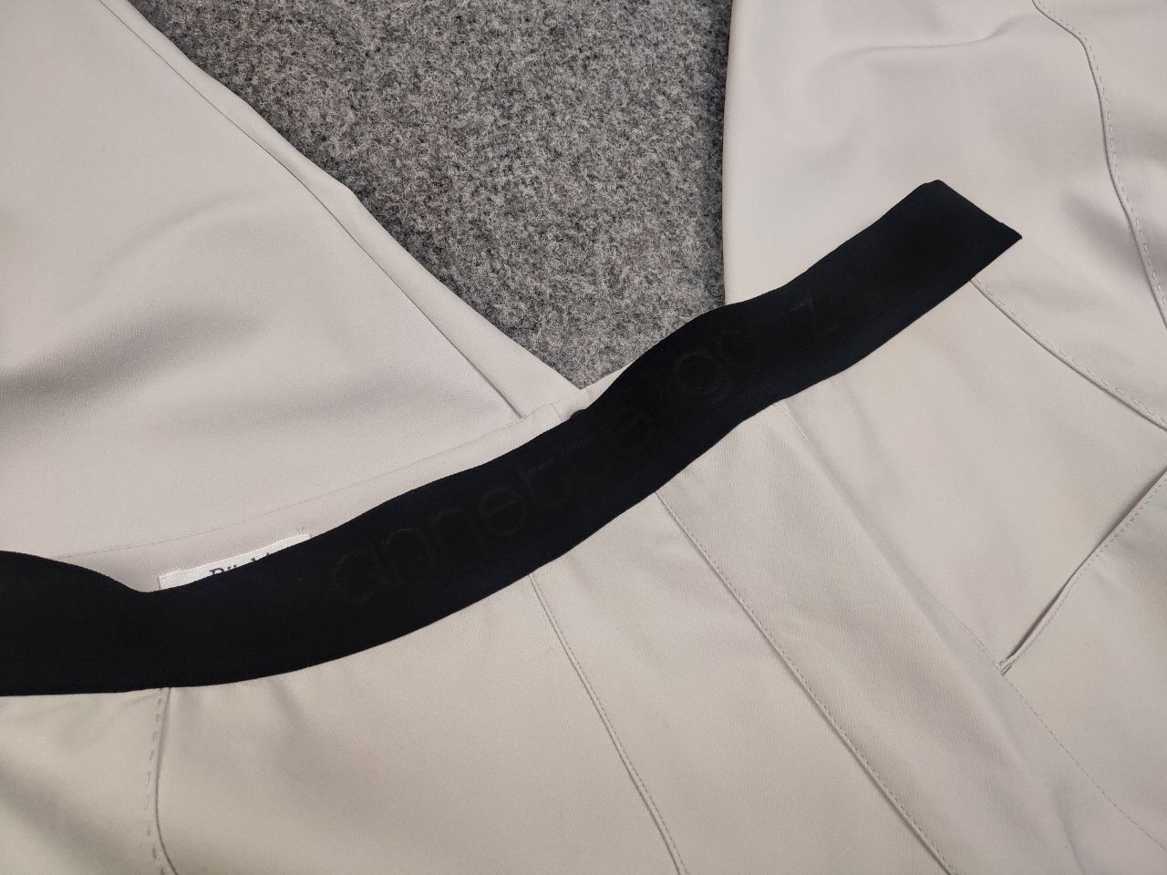 Annette Gortz Annette Görtz Nylon Blend Beige Classic Trouser Pants Size 30" / US 8 / IT 44 - 7 Thumbnail