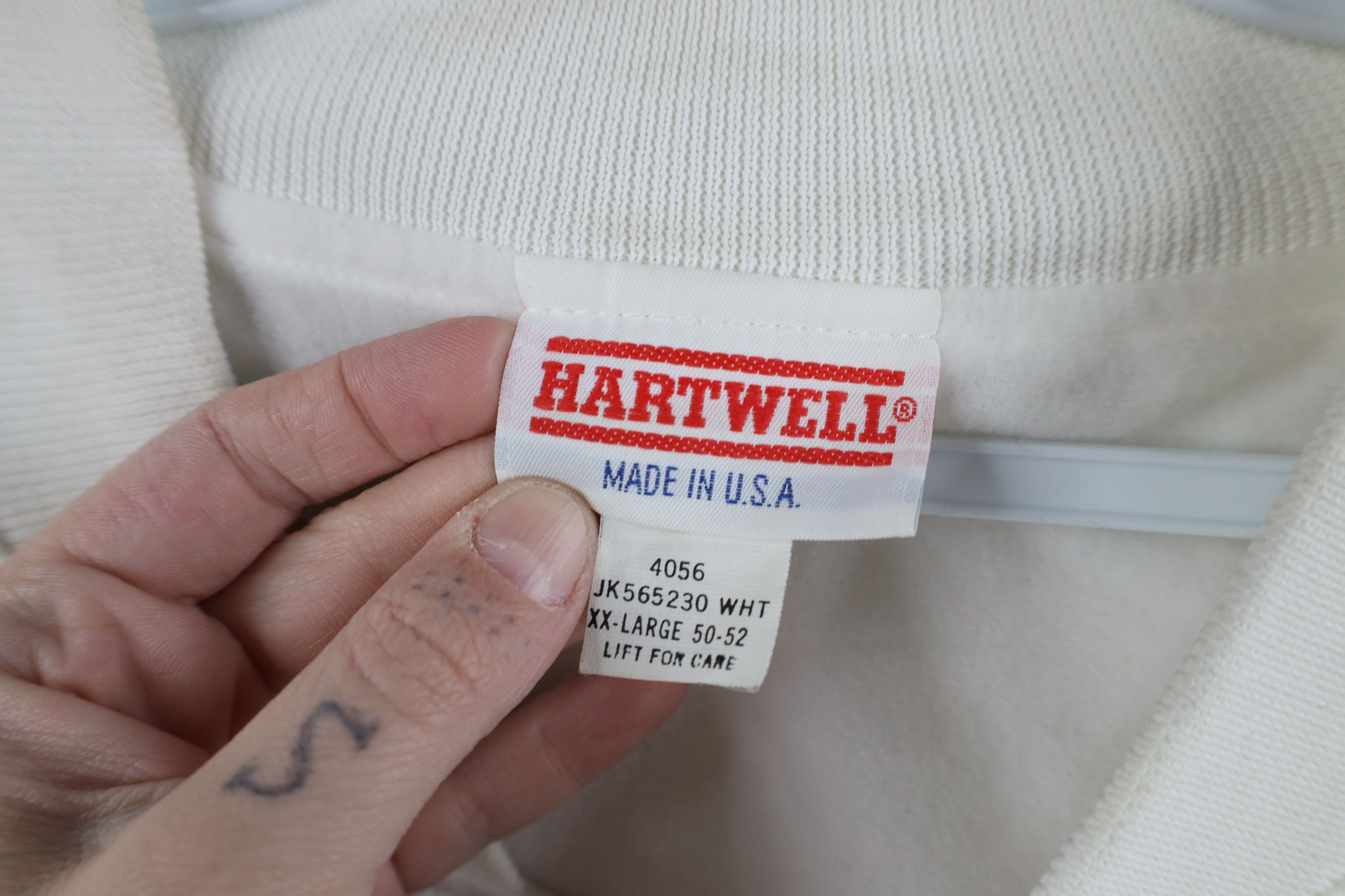 Vintage Vinage 80s 90s Streetwear Satin Bomber Jacket White USA Size US XXL / EU 58 / 5 - 9 Thumbnail