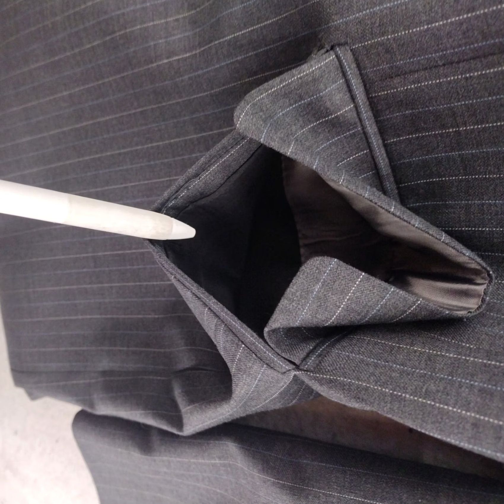 Ralph Lauren Lauren Ralph Lauren Green Label Blazer Mens 48R Gray Wool Blend Sport Coat Size 48R - 3 Thumbnail