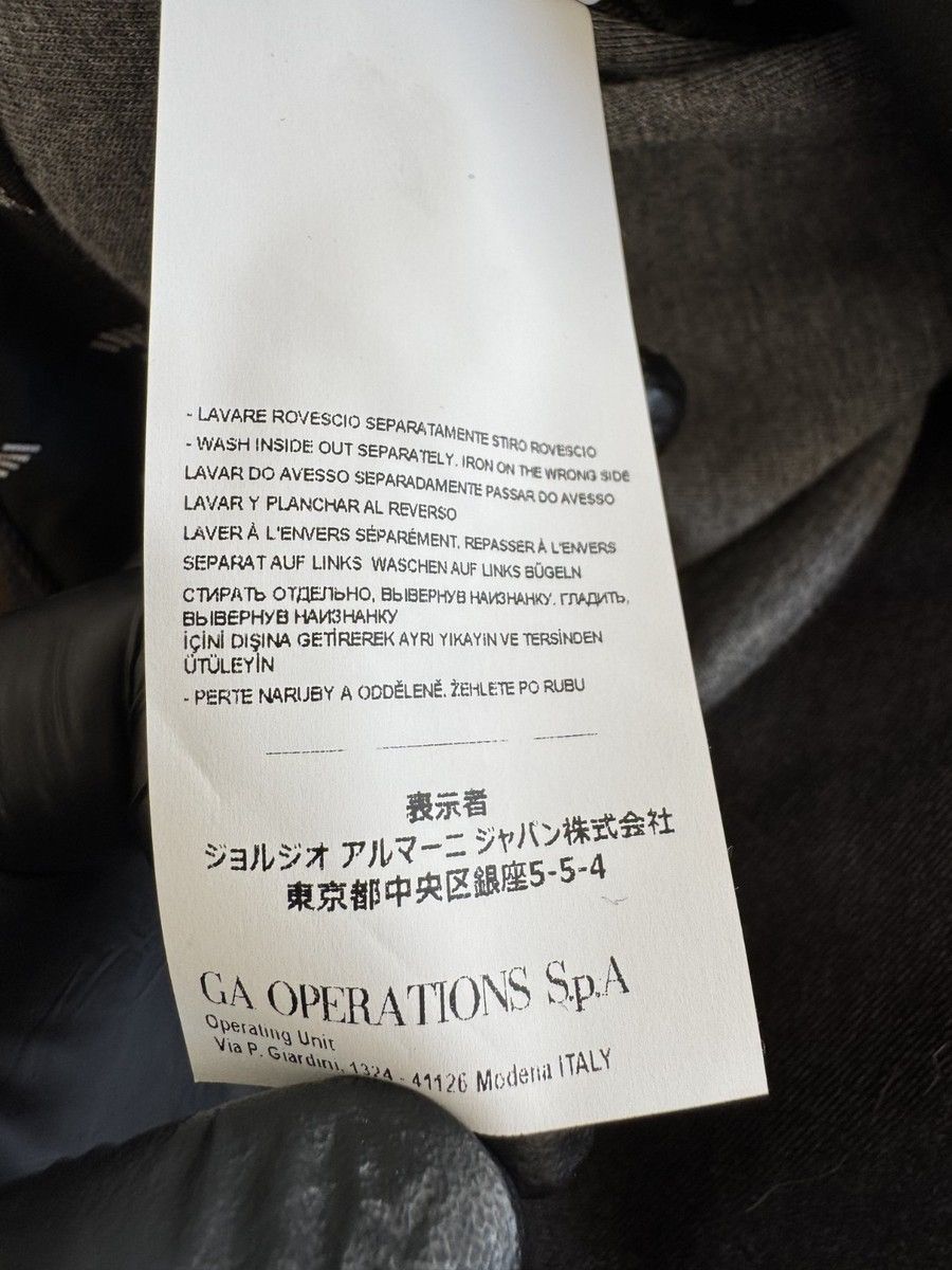 Emporio Armani Emporio Armani Men's Pants Size 34 Black Logo Classic 2019 y Size US 34 / EU 50 - 20 Thumbnail