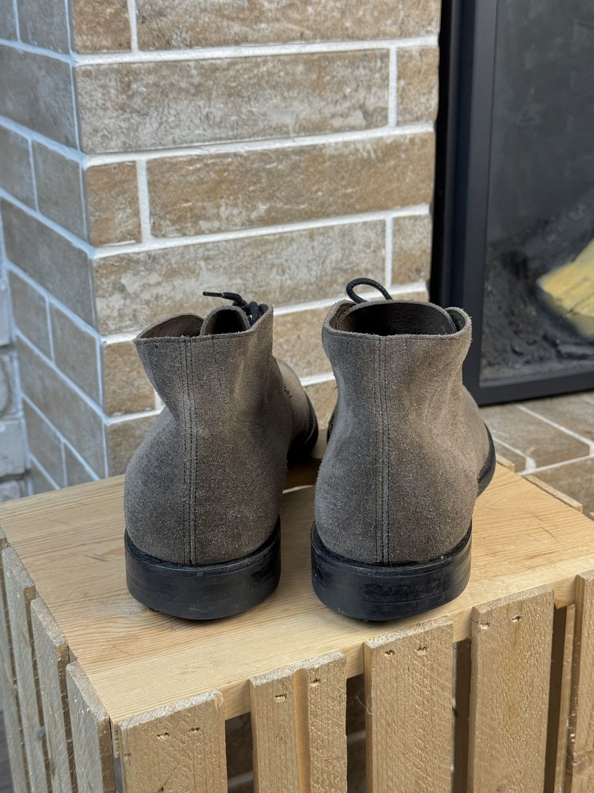 Church's Church’s Gray Suede Sahara D Chukka Boots UK8 US9 Size US 9 / EU 42 - 6 Thumbnail