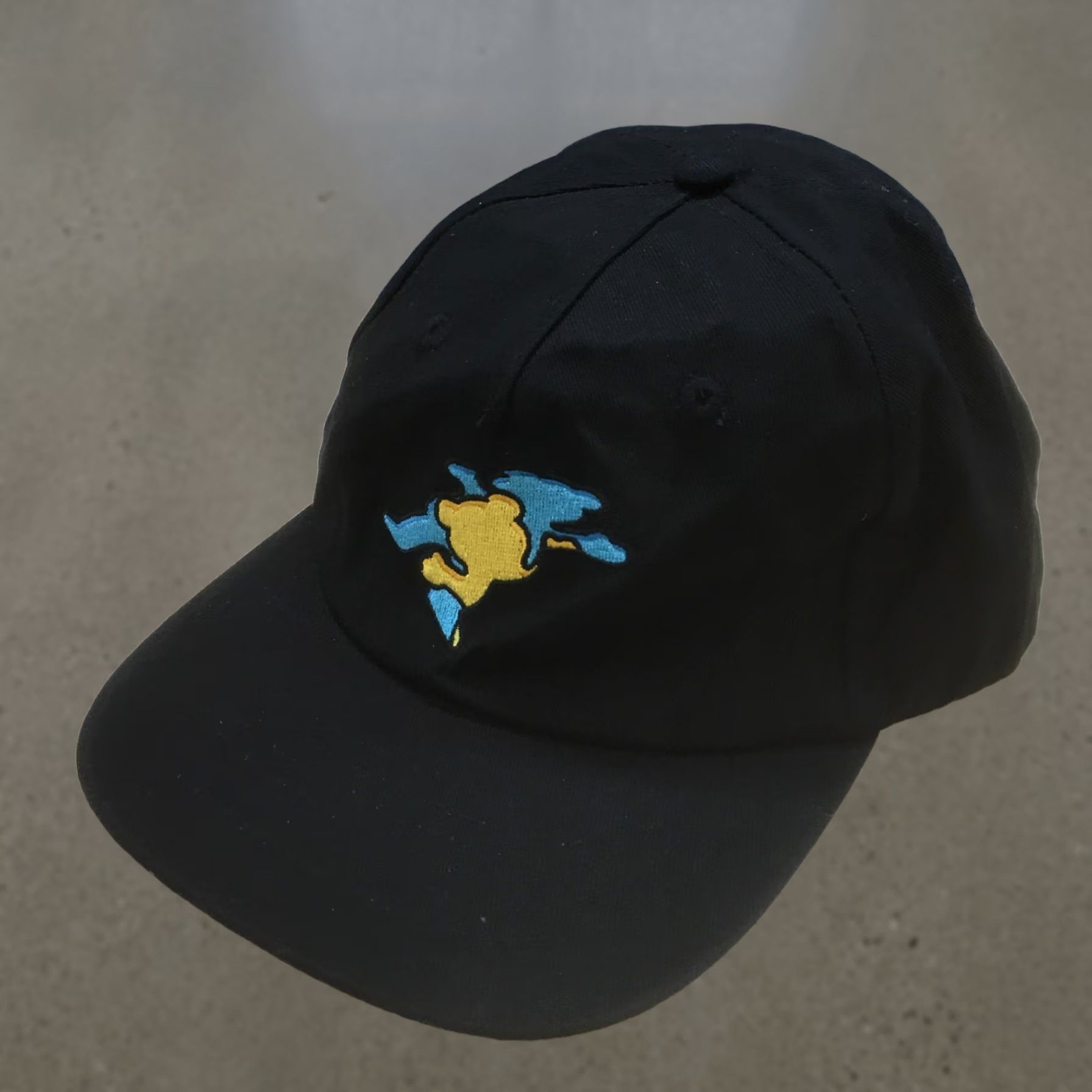 Logo 7 Grizzly Griptape Baseball Hat Mens Black One Size Embroidered Logo Curved Brim Size ONE SIZE - 1 Thumbnail