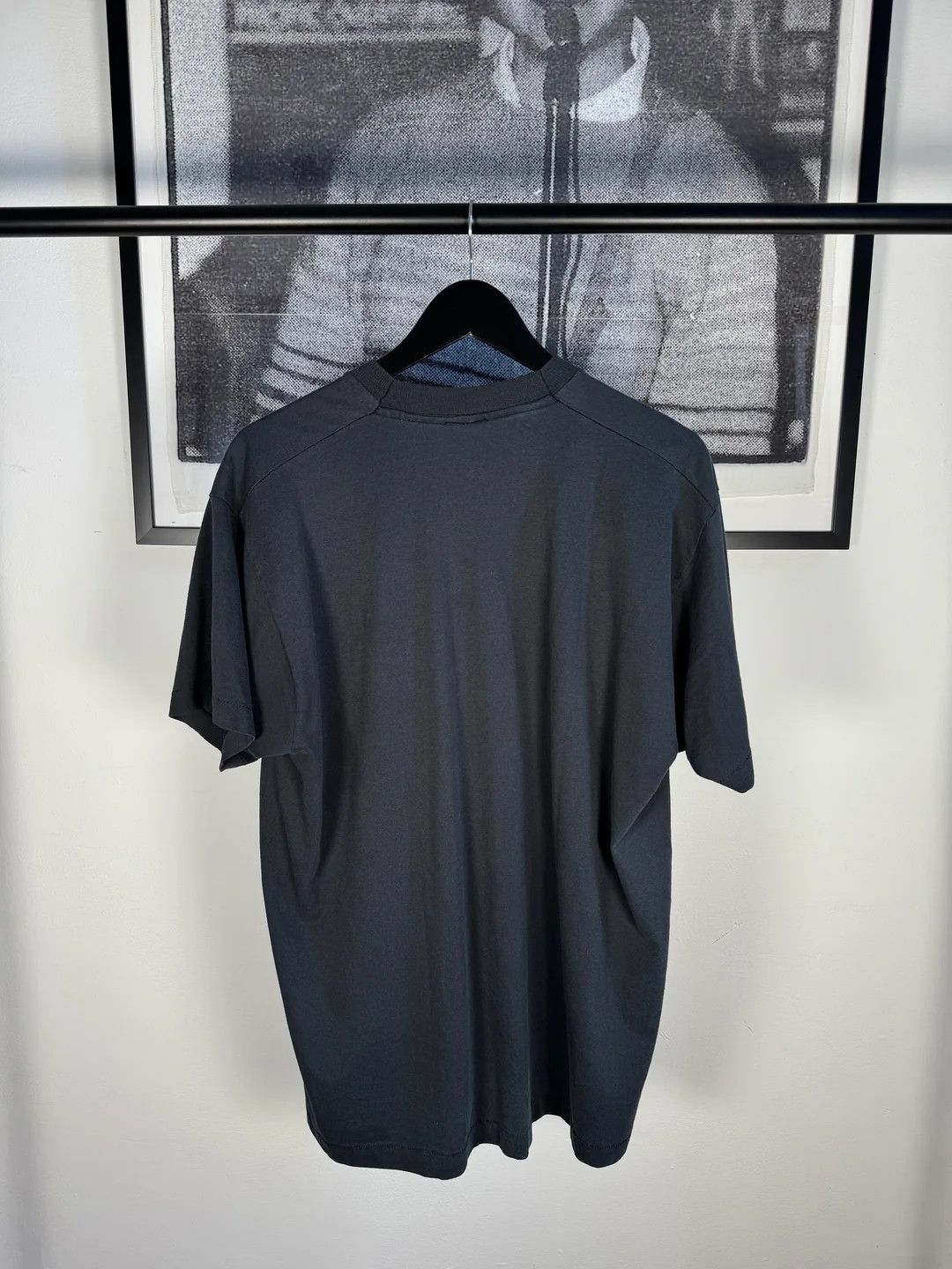 Vintage 🚭 IRONIC 🚭 80s/90s "SEX & MOTORCYCLES" FADED SHIRT Size US XL / EU 56 / 4 - 6 Thumbnail