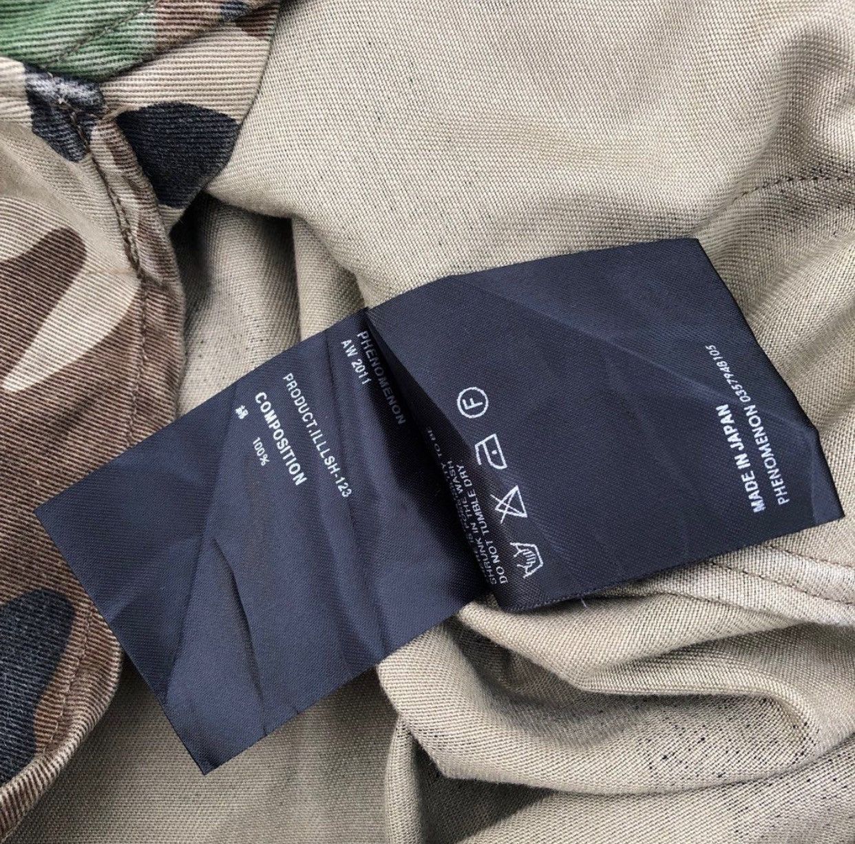 PHENOMENON A/W 11 Phenomenon - Infantry Camo Button Shirt Size US M / EU 48-50 / 2 - 8 Thumbnail