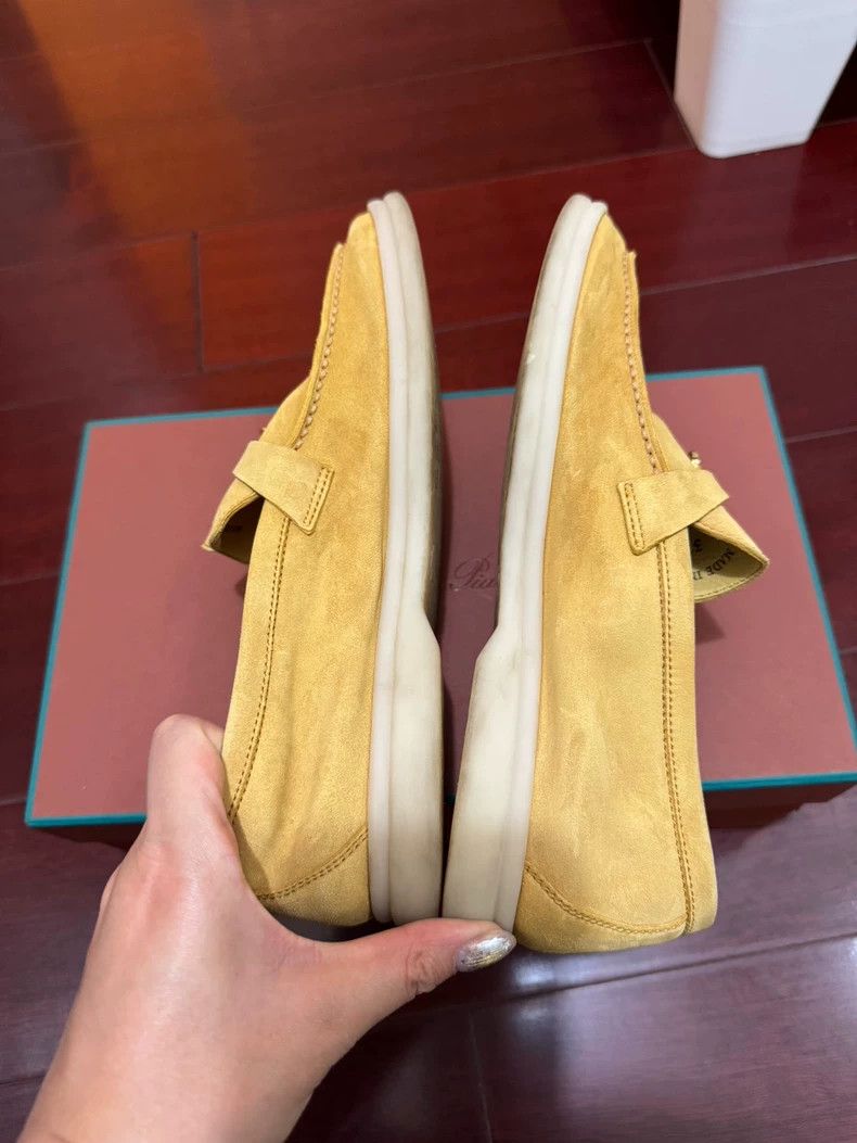 Loro Piana LORO PIANA Spring and summer yellow loafers Size US 6.5 / IT 36.5 - 5 Thumbnail