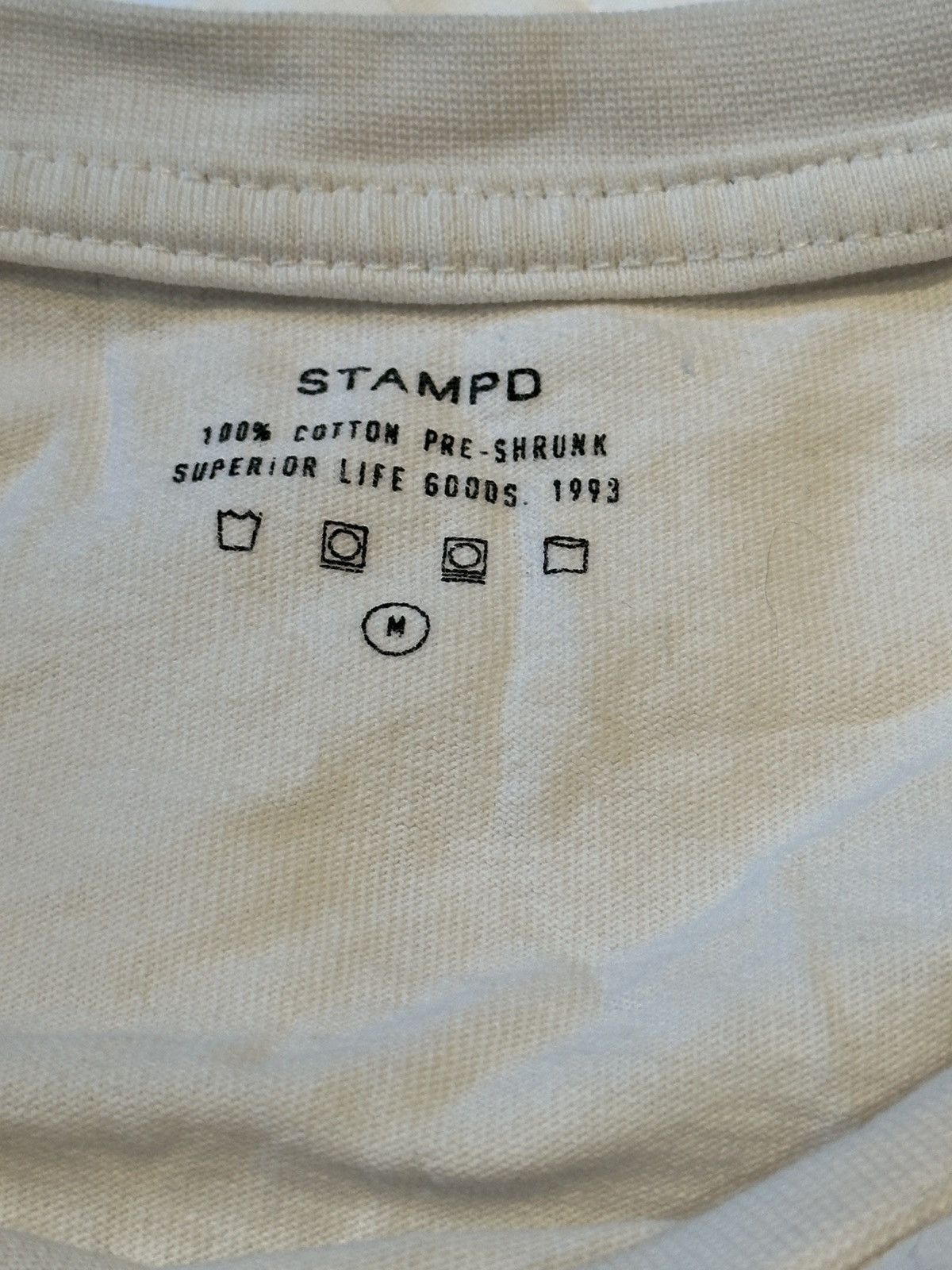 Designer × Stampd Stay in your lane tee Size US M / EU 48-50 / 2 - 3 Thumbnail