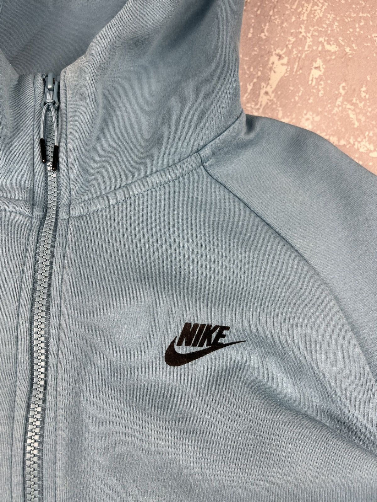 Nike Nike Tech Fleece Baby Blue Hoodie Jacket Maduro Style Size US XL / EU 56 / 4 - 5 Thumbnail