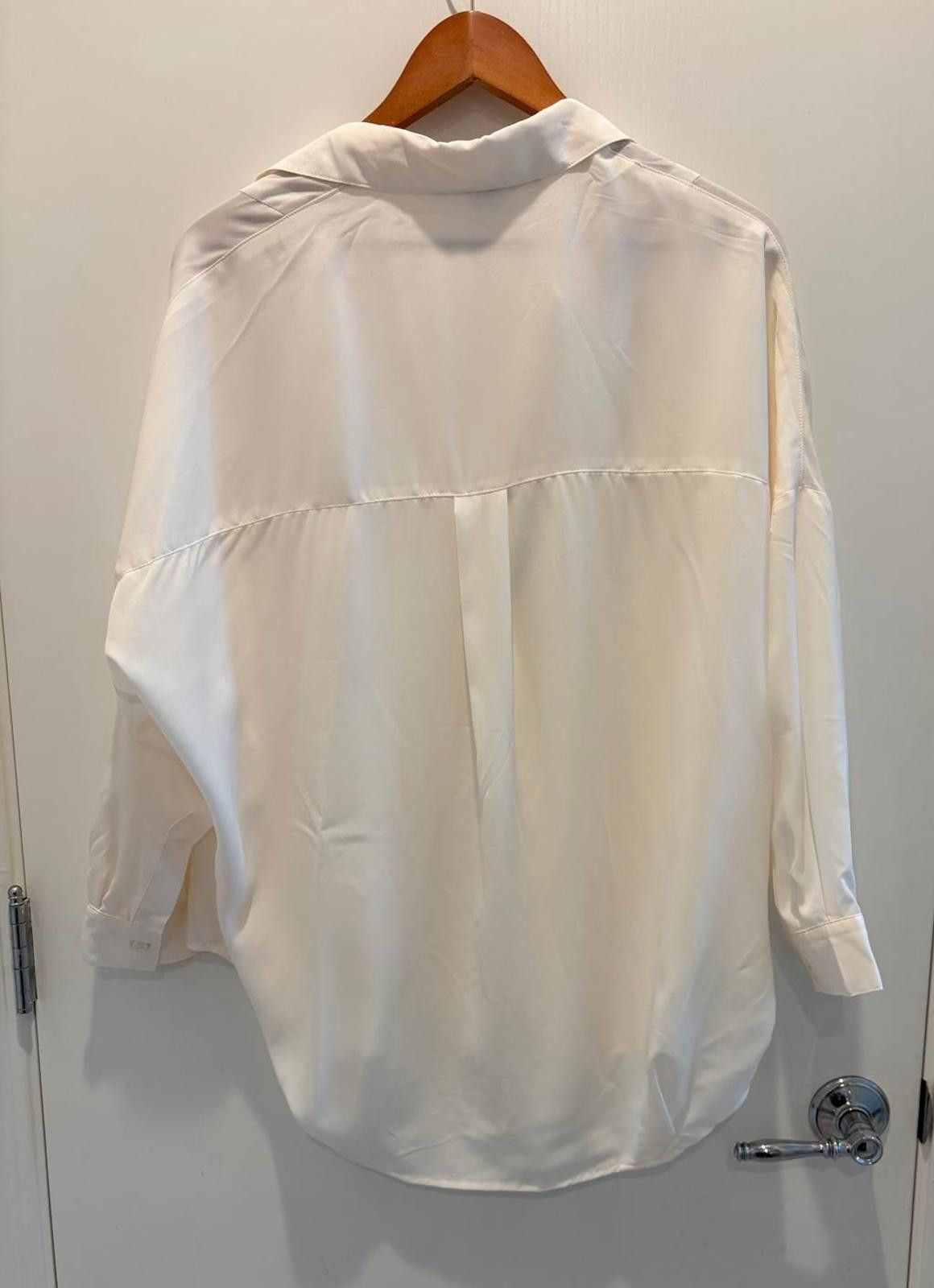 French Connection French Connection White Button-Up Shirt - Size S Size S / US 4 / IT 40 - 3 Thumbnail
