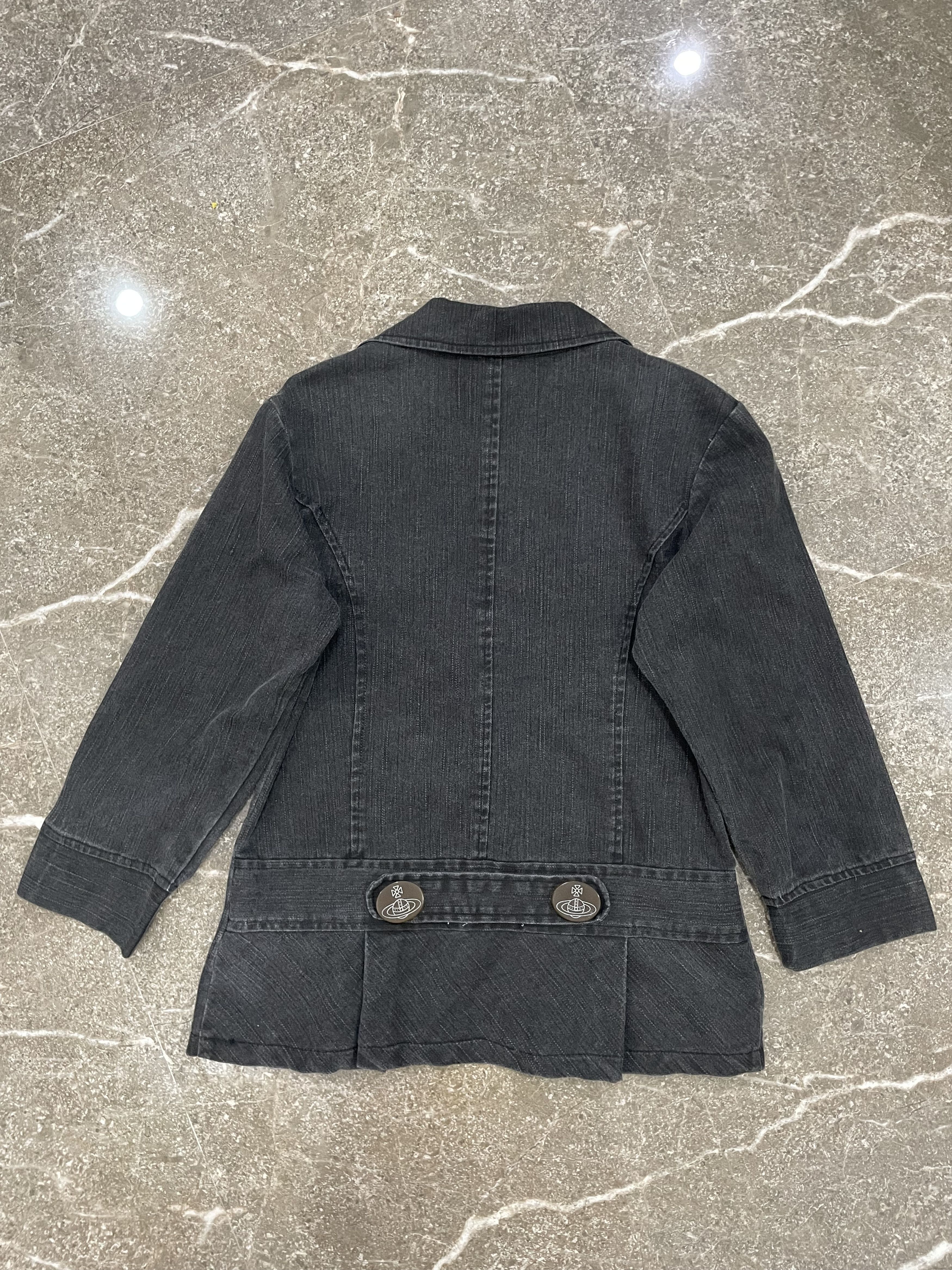 Vivienne Westwood Vivienne Westwood Red Label Denim Blazer - Y2k Size M / US 6-8 / IT 42-44 - 9 Thumbnail