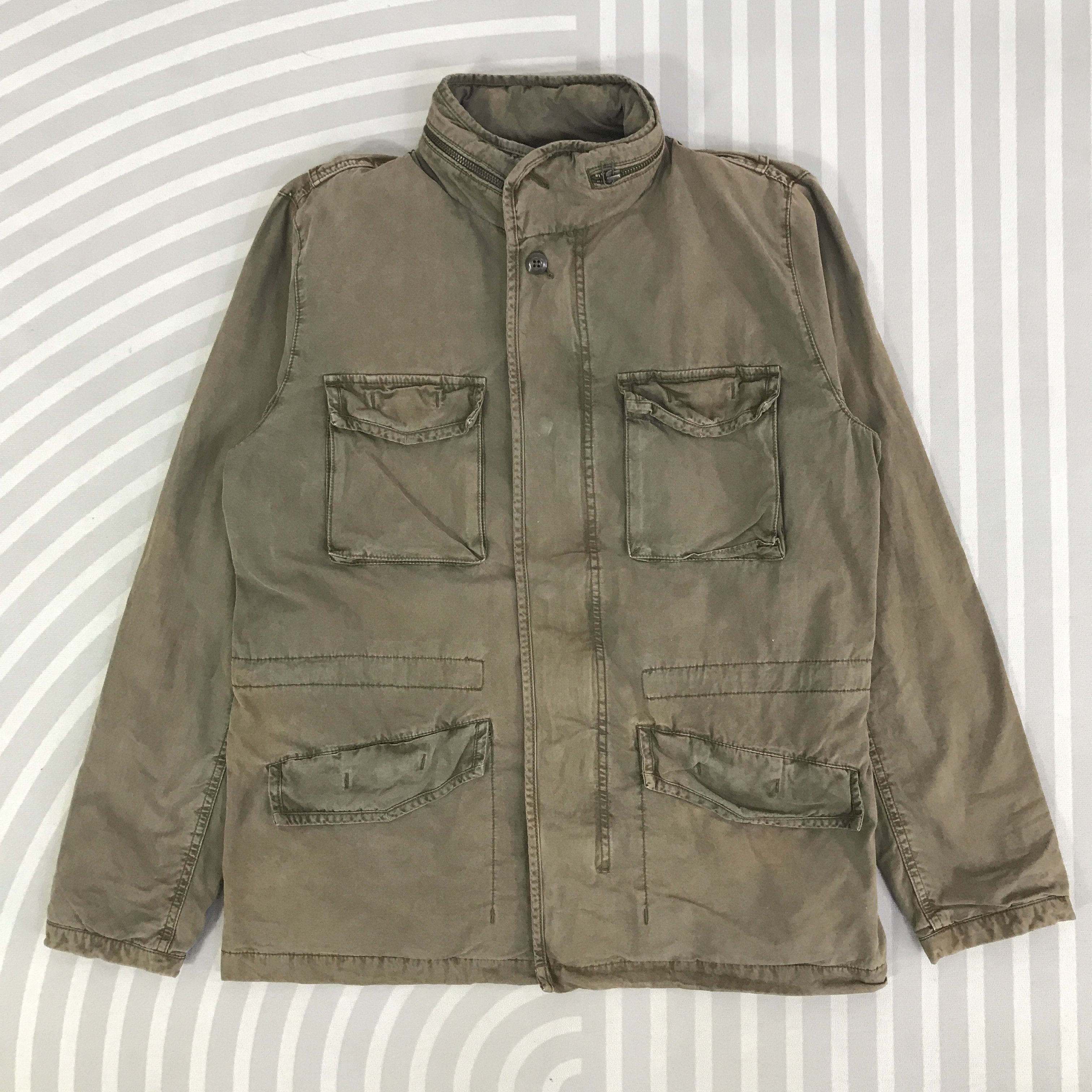 Gap Vintage Gap Brown M65 Style Jacket K95B3 Size US M / EU 48-50 / 2 - 1 Thumbnail