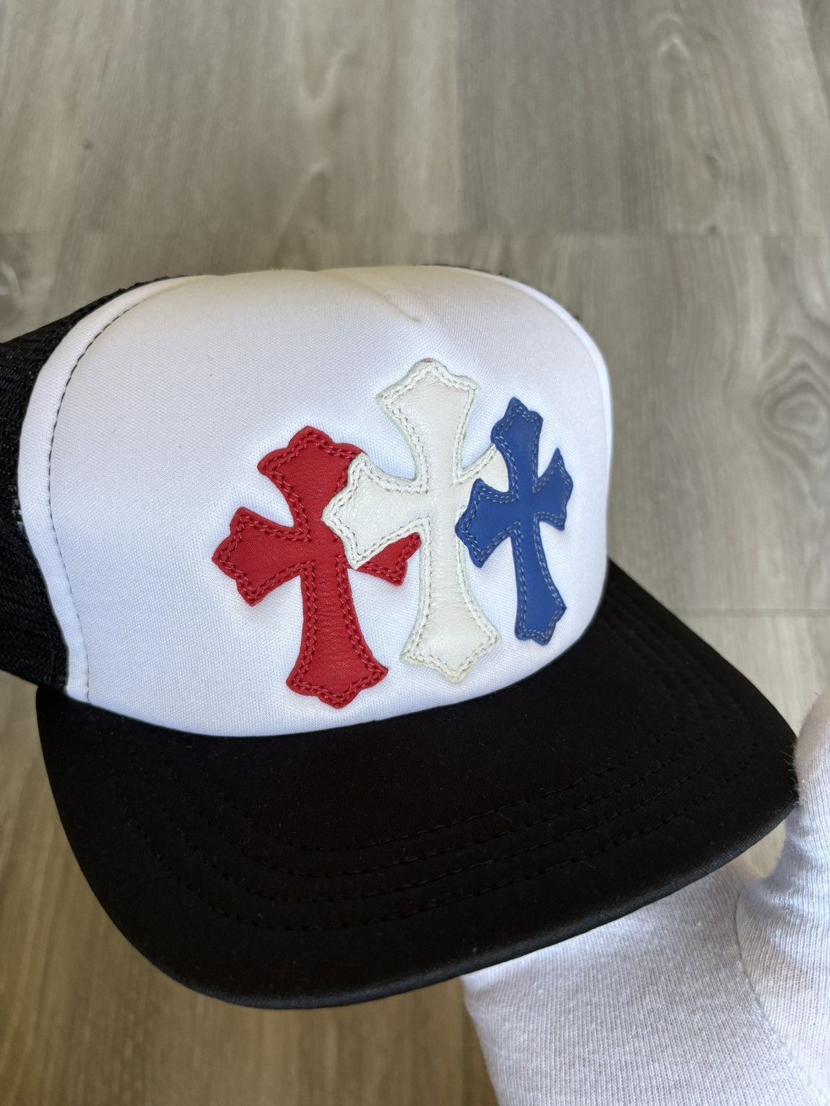Chrome Hearts Chrome Hearts USA Cemetery Trucker Hat Size ONE SIZE - 3 Thumbnail