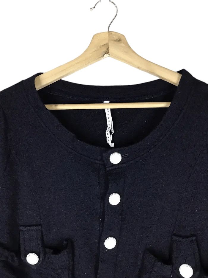 Sunao Kuwahara Vintage Issey Miyake Sunao Kuwahara Crop Tops Size M / US 6-8 / IT 42-44 - 4 Thumbnail