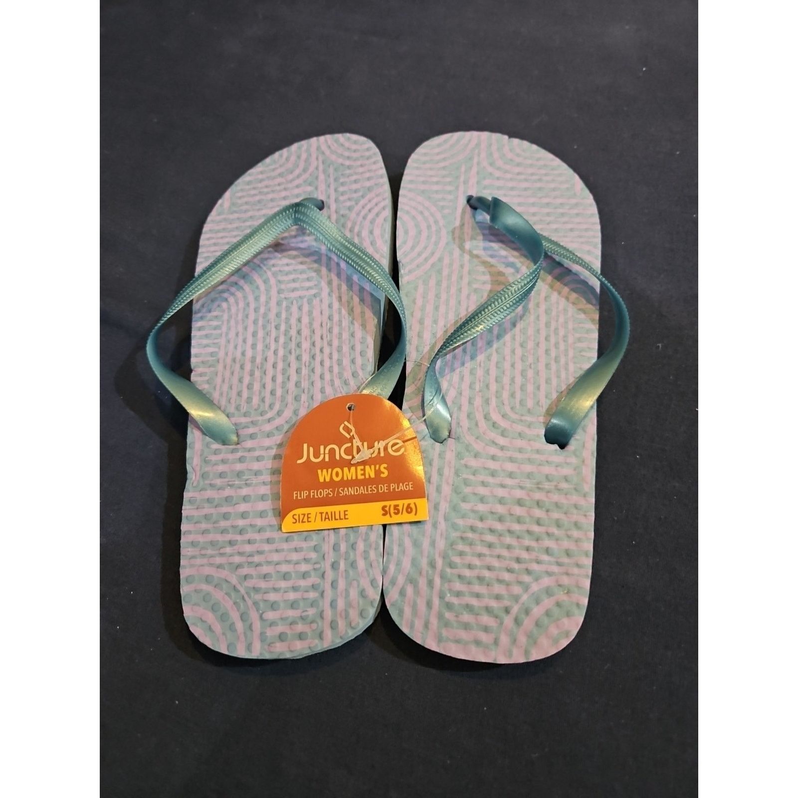 Other Juncture Women's 5/6 Flip Flops / Sandals Size US 5 / IT 35 - 2 Thumbnail