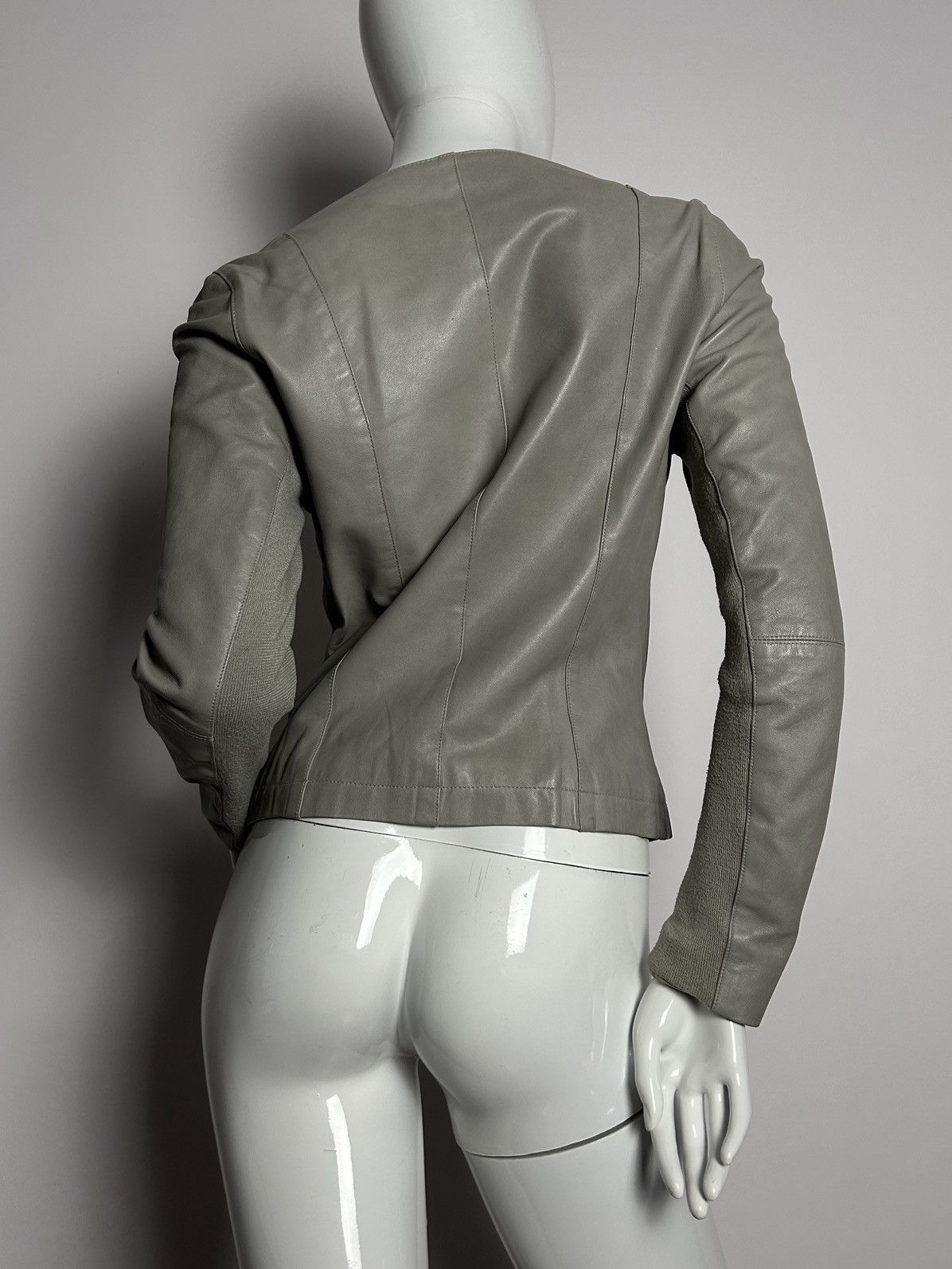 Other Insane leather asymmetric jacket Size S / US 4 / IT 40 - 8 Thumbnail