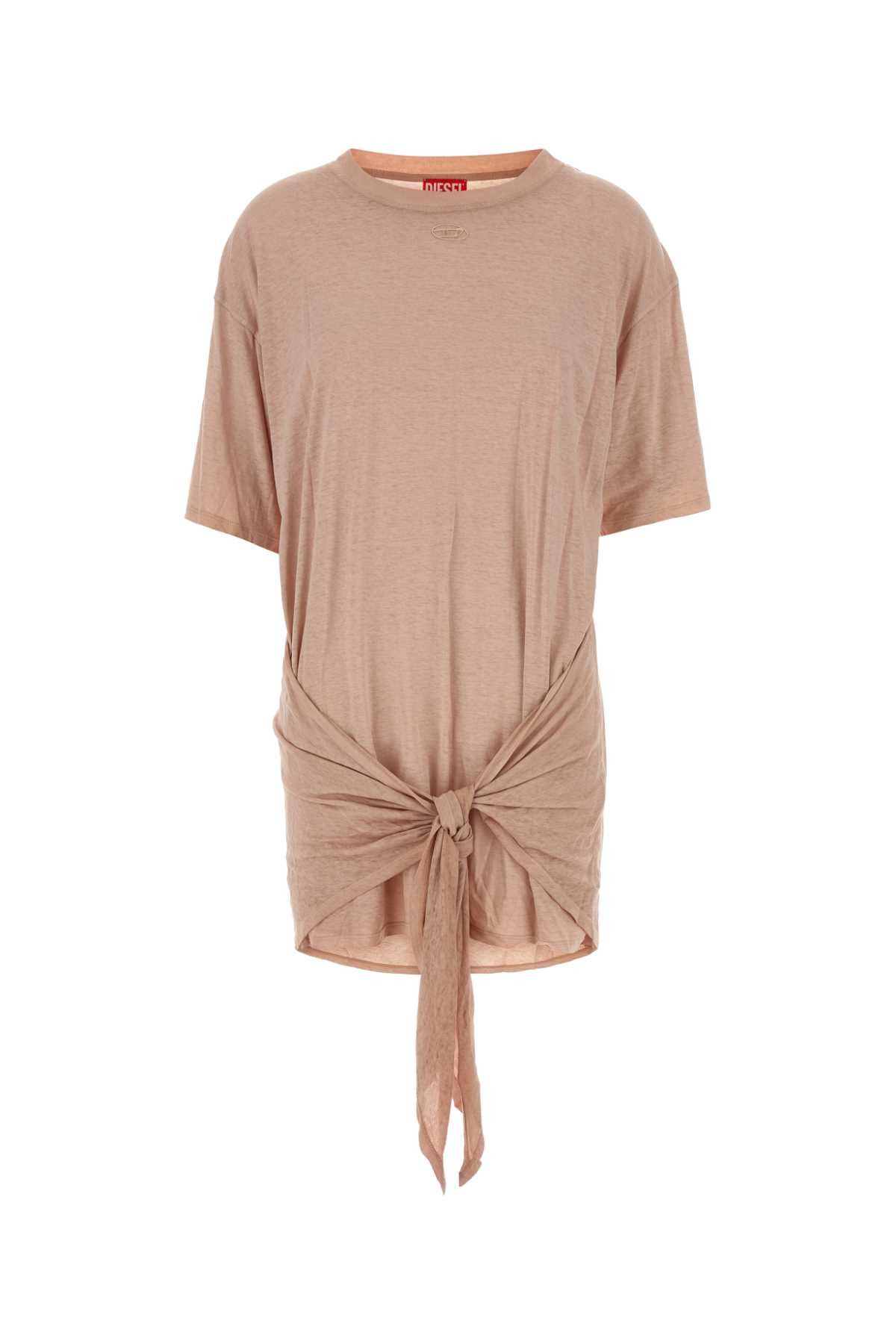 Diesel Pink Jersey T-Shirt Dress Size XS / US 0-2 / IT 36-38 - 1 Thumbnail