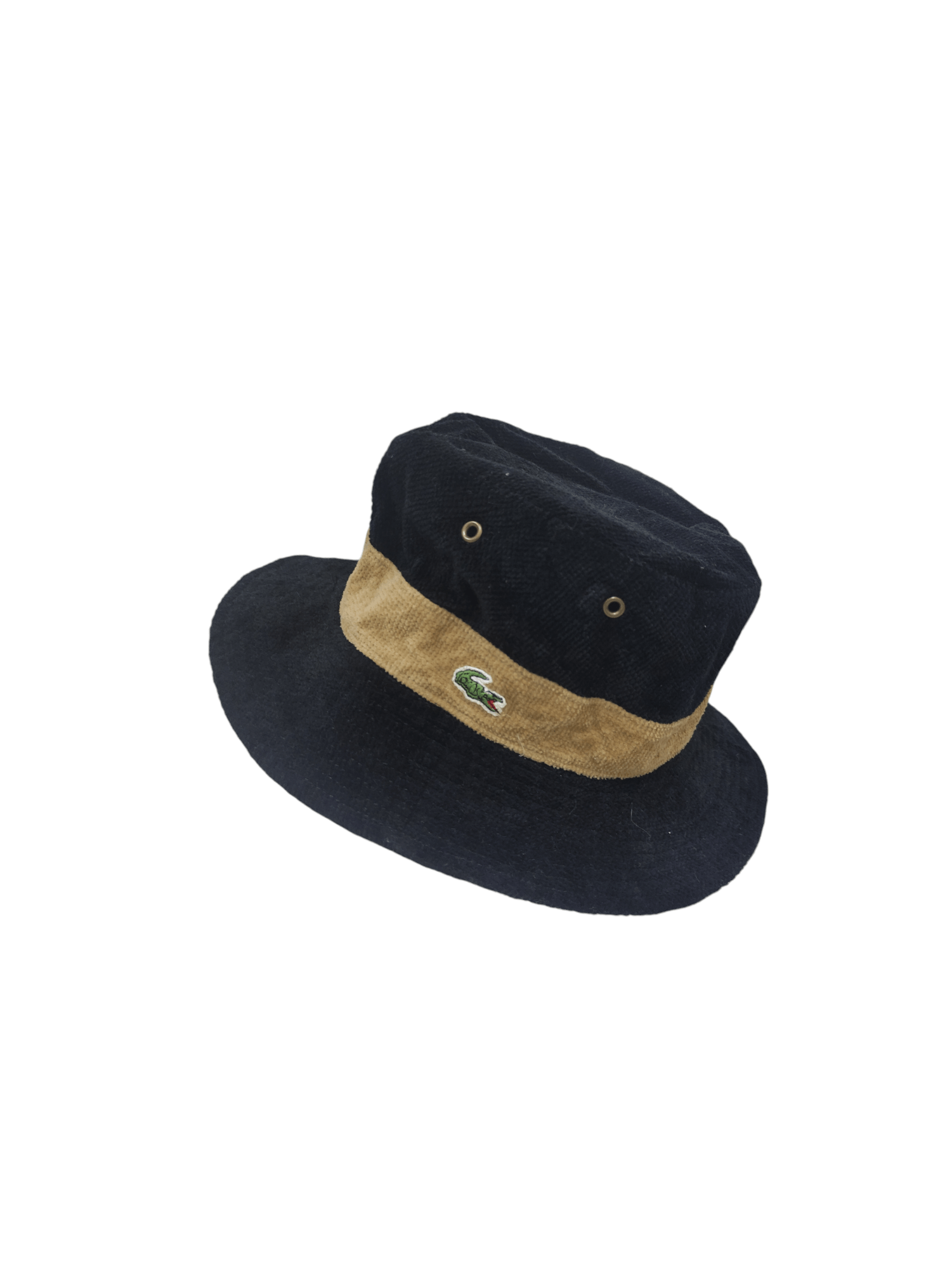 Lacoste × Vintage LACOSTE VINTAGE REVERSIBLE BUCKET HAT Size ONE SIZE - 1 Thumbnail