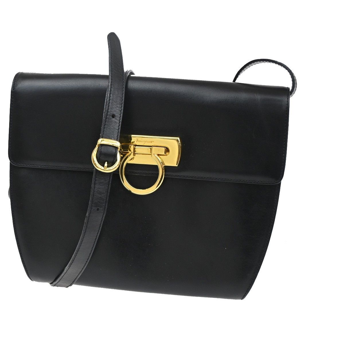 Salvatore Ferragamo Salvatore Ferragamo Gancini Leather Size ONE SIZE - 1 Thumbnail