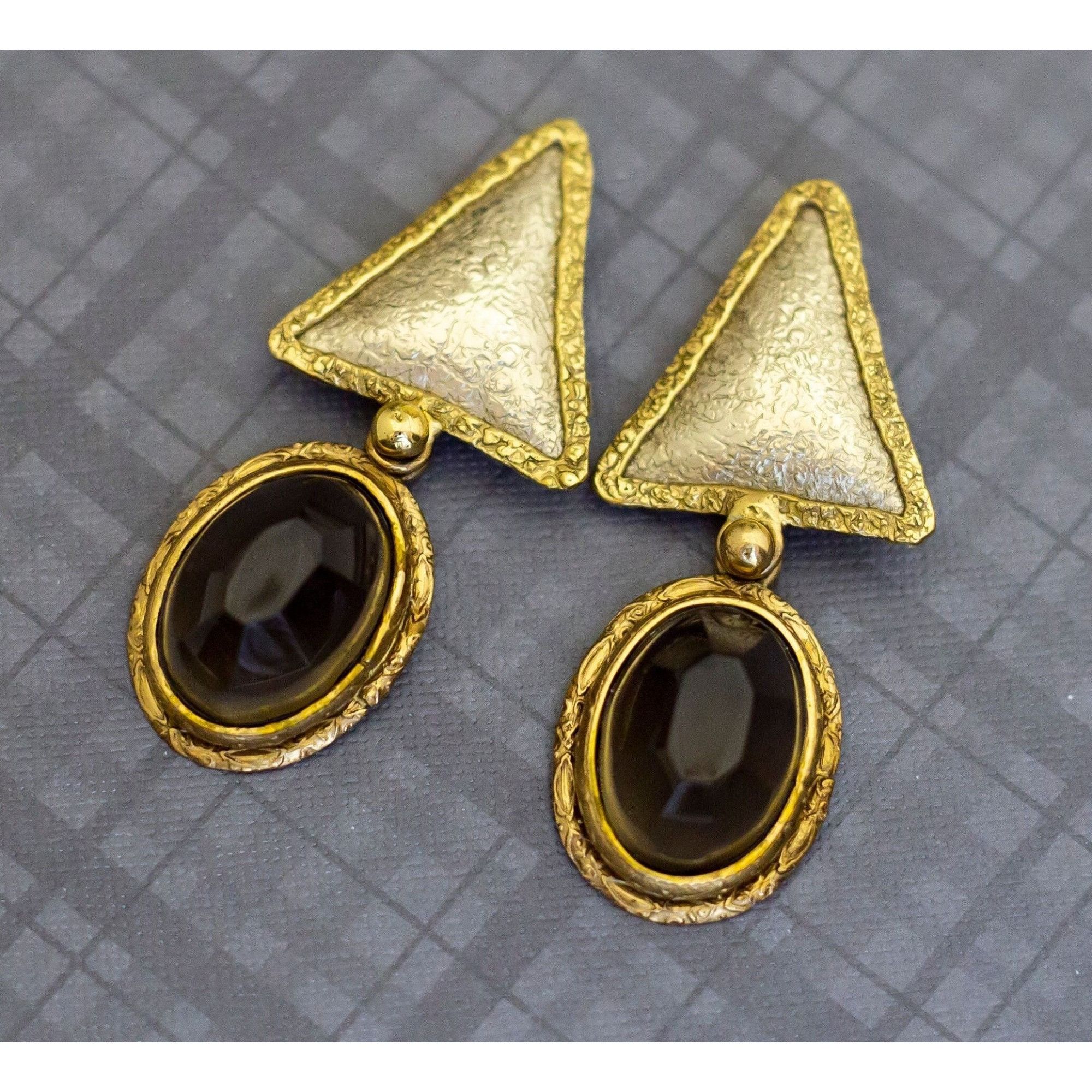 Vintage Large Vintage Earrings by Hecho en Mexico G37 Grailed