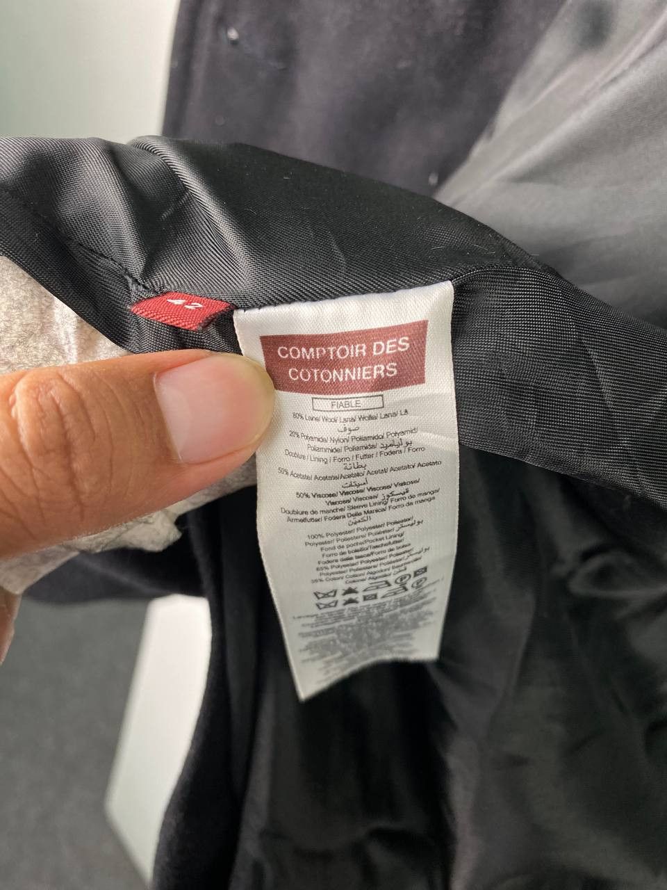 If Six Was Nine comptoir des contoniers wool jacket nice design Size US M / EU 48-50 / 2 - 7 Thumbnail