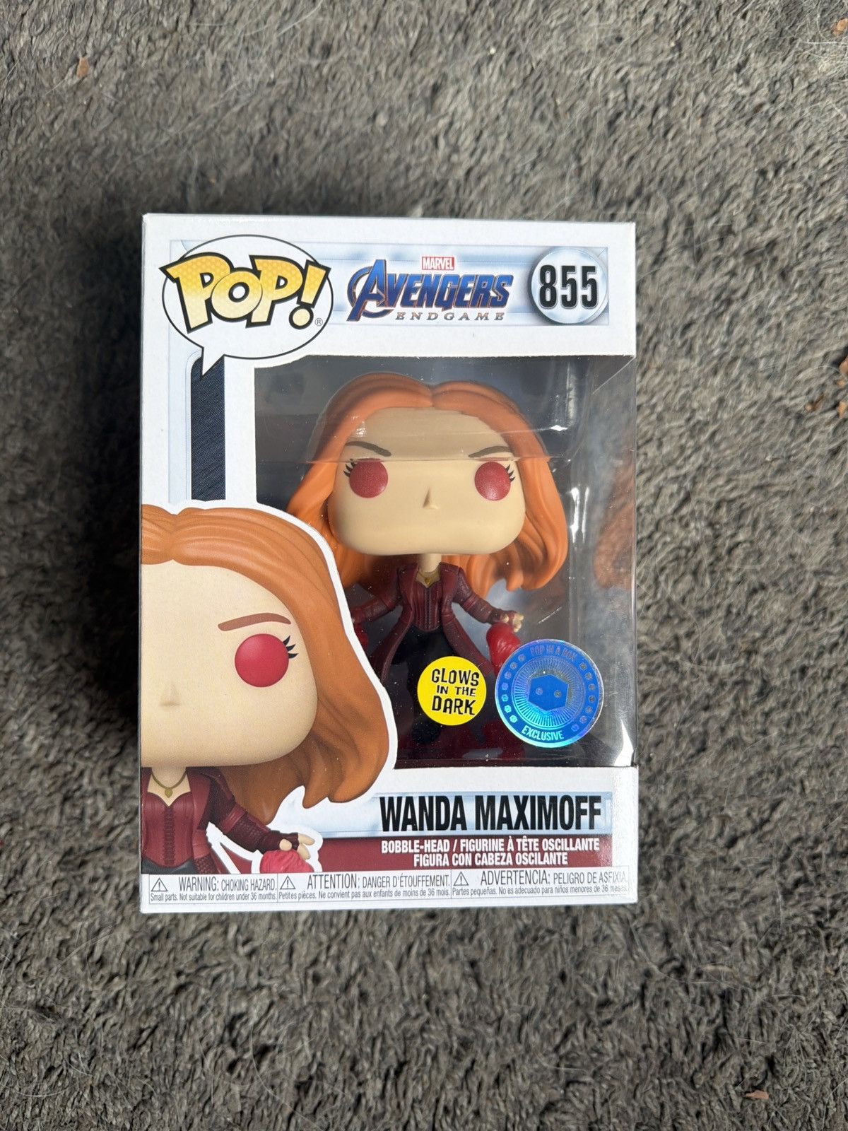 Marvel Comics Funko Pop! Wanda Maximoff Bobble-Head Size ONE SIZE - 1 Thumbnail