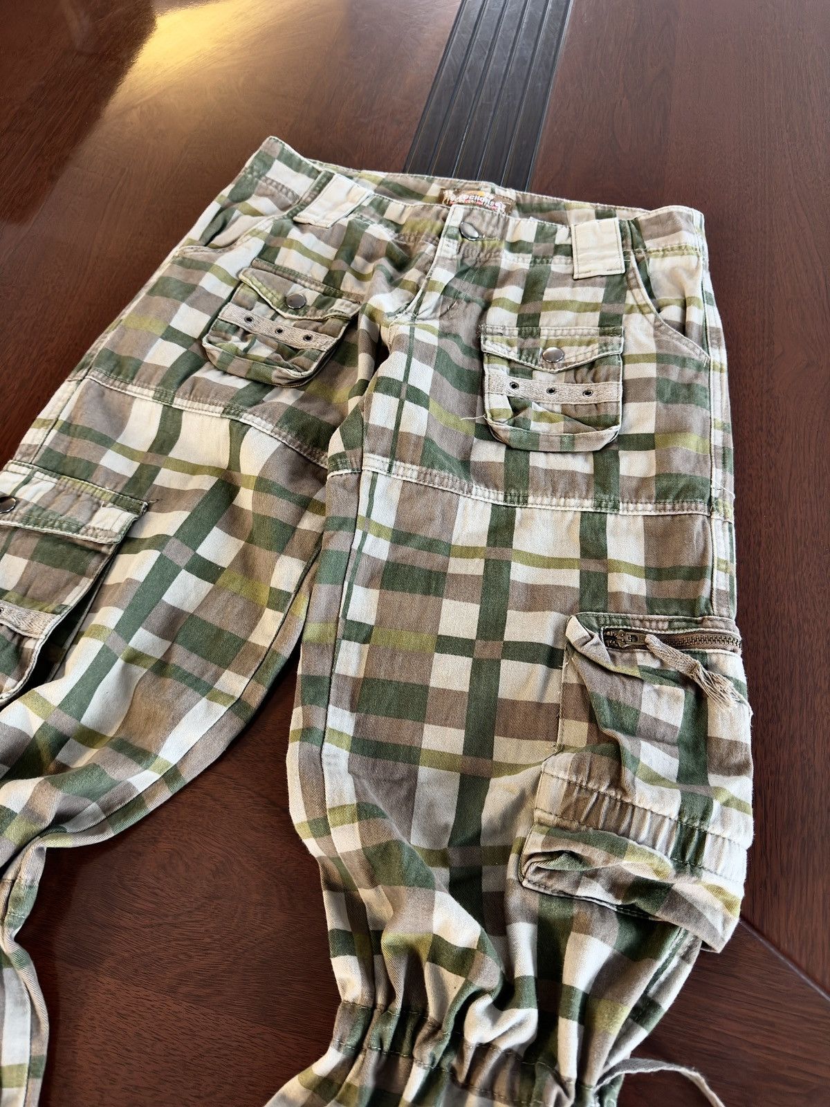 Japanese Brand × Junya Watanabe × Vintage Vintage Bandage Japanese Cargo Junya Watanabe Style Pants Size US 30 / EU 46 - 2 Thumbnail
