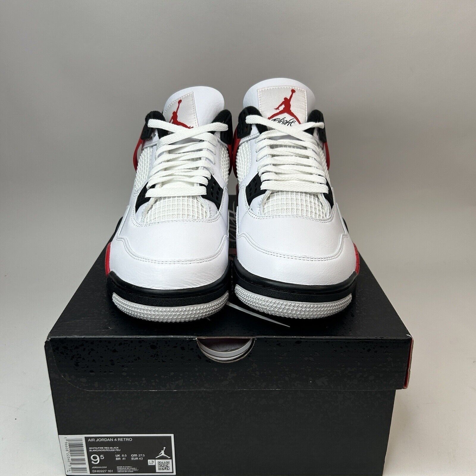 Jordan Brand Nike Air Jordan 4 Retro “Red Cement” 2023 Size US 9.5 / EU 42-43 - 2 Thumbnail