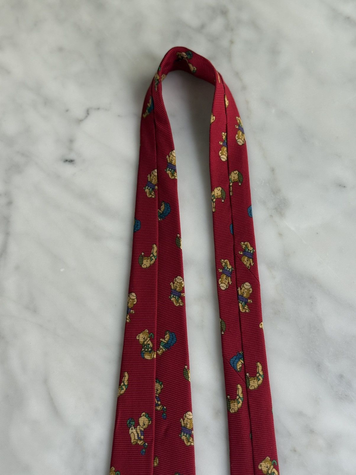Balenciaga Balenciaga Teddy Bear Tie DEADSTOCK Original Plastic Vintage Size ONE SIZE - 6 Thumbnail