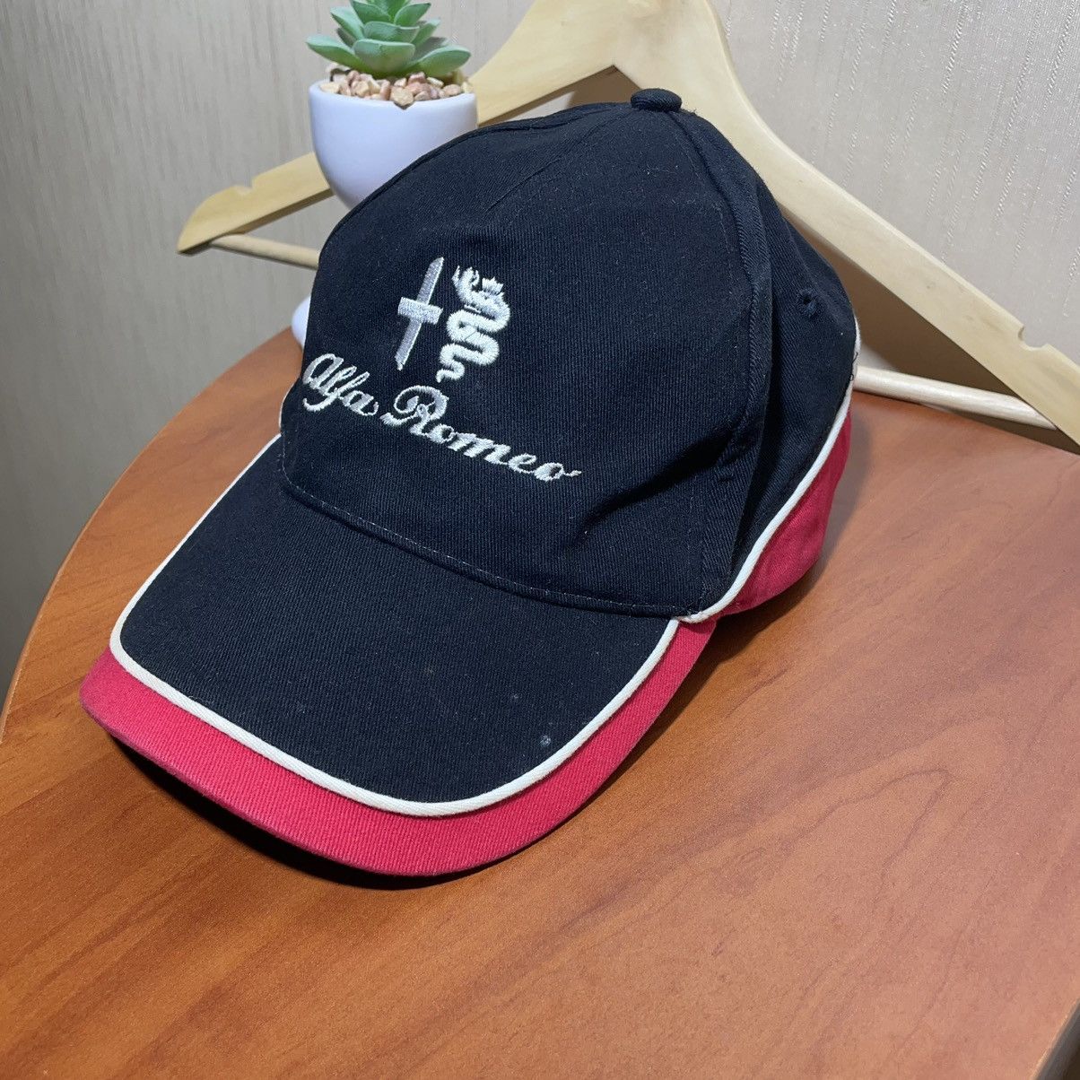 Vintage Alfa Romeo racing streetwear cap Size ONE SIZE - 2 Thumbnail