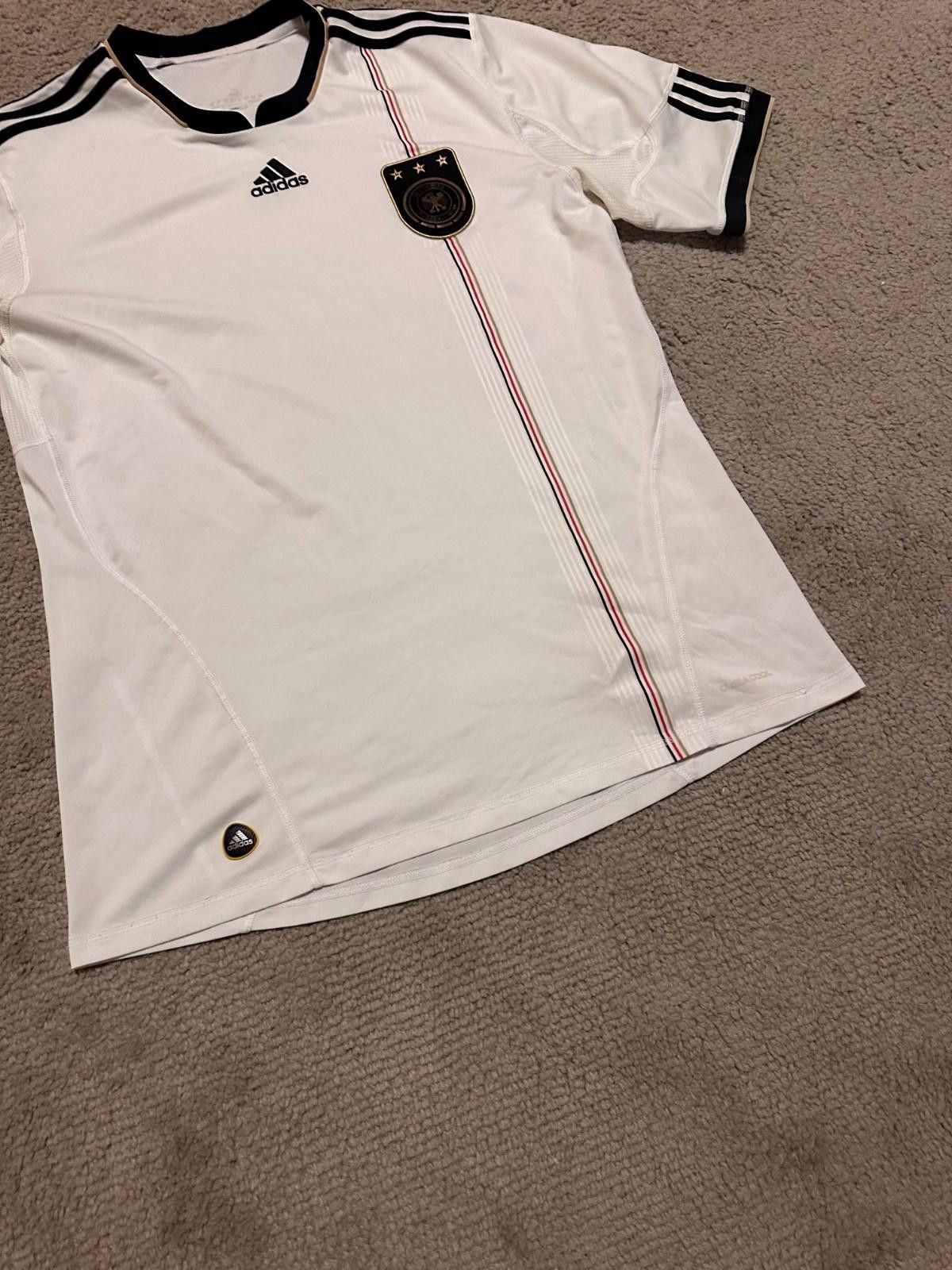 Adidas GERMANY 2010 2012 TEAM HOME FOOTBALL SHIRT SOCCER JERSEY Size US XL / EU 56 / 4 - 2 Thumbnail